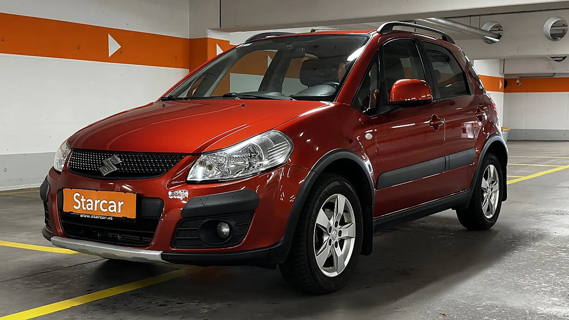 Suzuki SX4 1,6 GLX VVT 4WD deluxe *KLIMAAUTOMATIK*4WD* Rot - 2