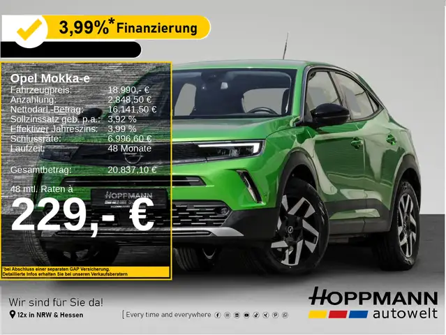 Opel Mokka-E Elegance*Kamera*PDC*Klimaautomatik*LED*