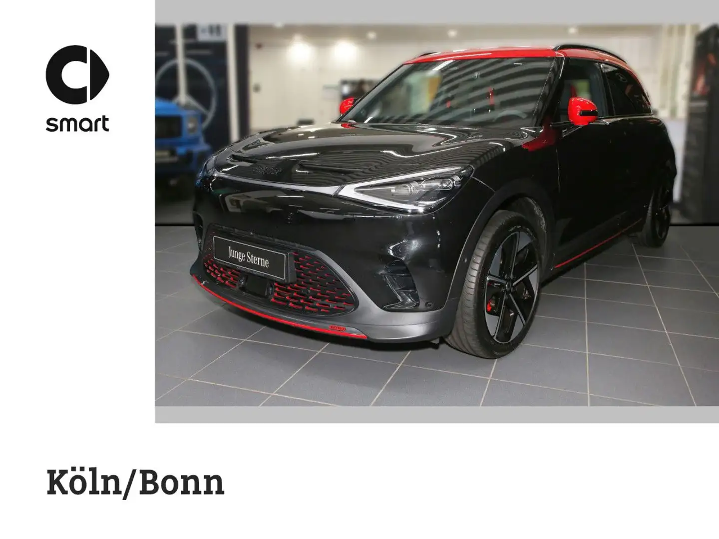 smart #1 BRABUS SHZ Pano Spurh Navi Tempom Klima Radio Schwarz - 1