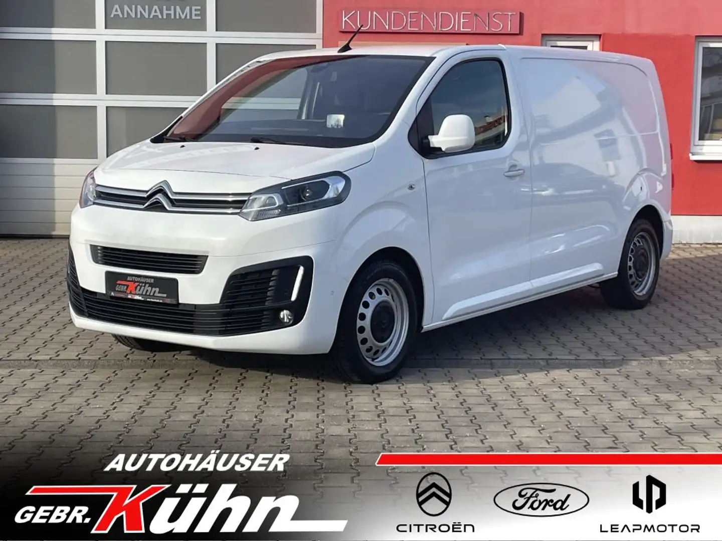 Citroen Jumpy M BlueHDi 180 EAT8 Driver + Klappe, Standh Weiß - 1