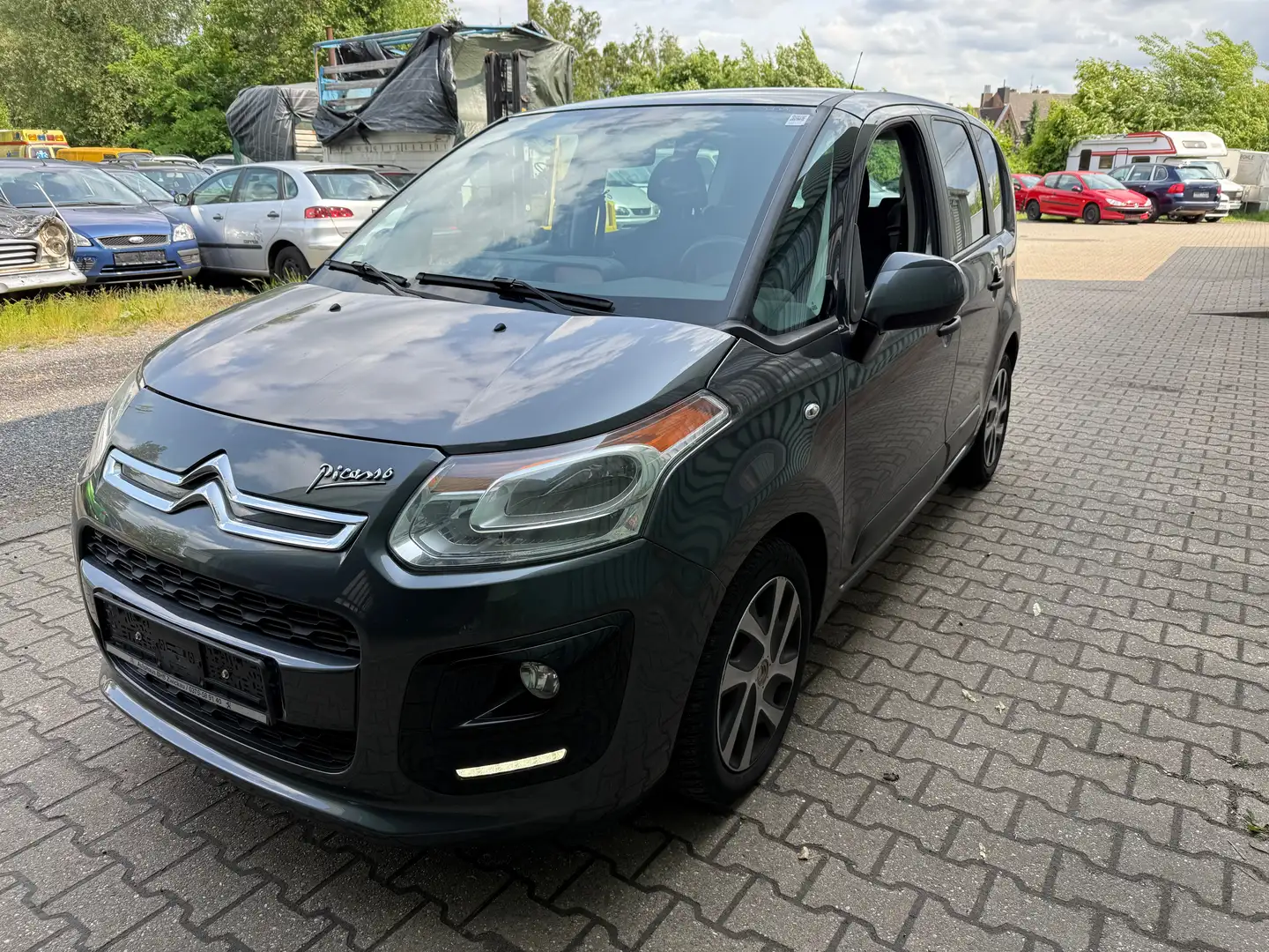 Citroen C3 Picasso Tendance scheckheft 1. Hand MwSt ausweisbar Grau - 2