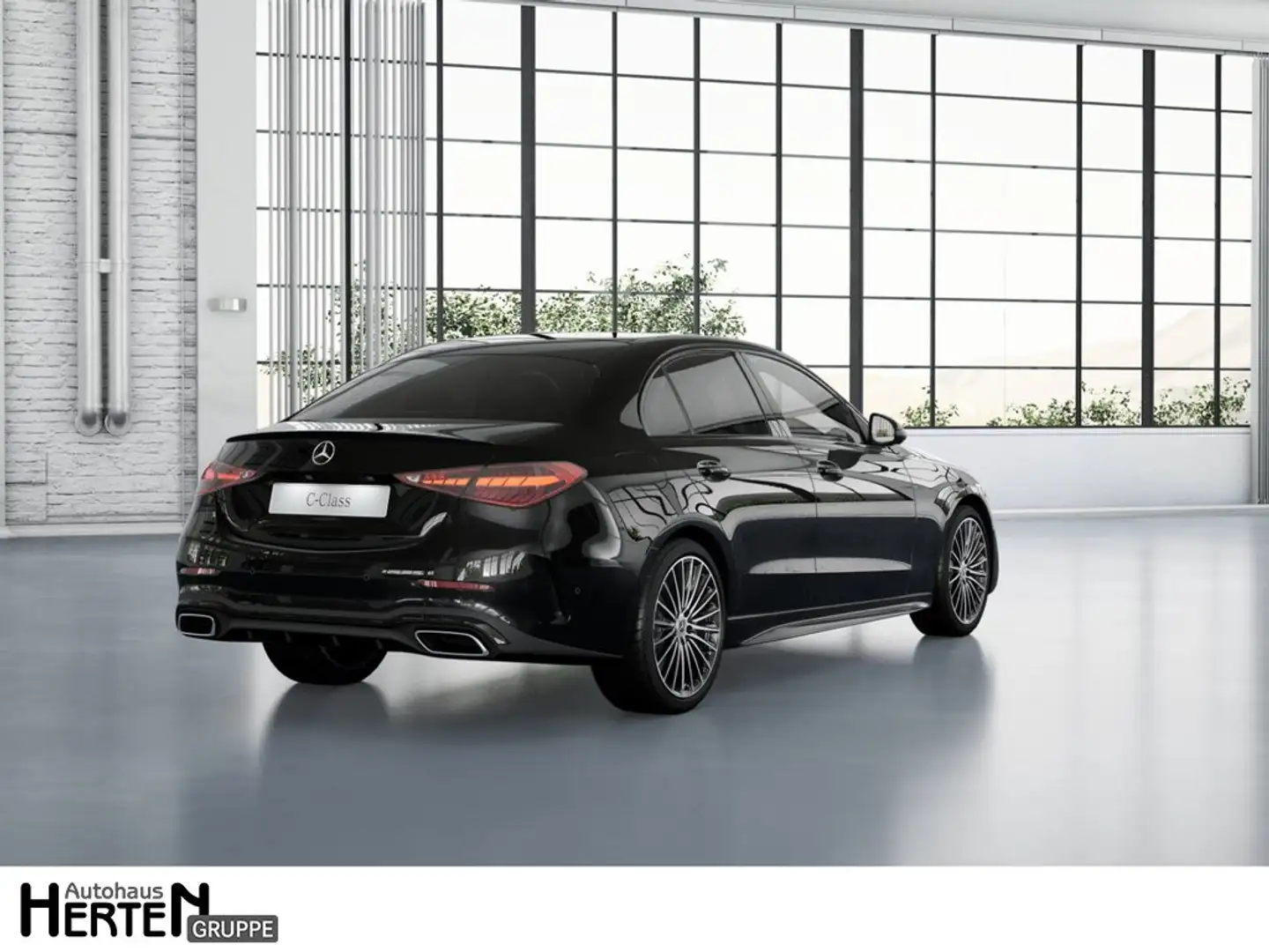Mercedes-Benz C 300 d+AMG+NIGHT-P.+DIGITAL LIGHT+19"+360°+ Schwarz - 2