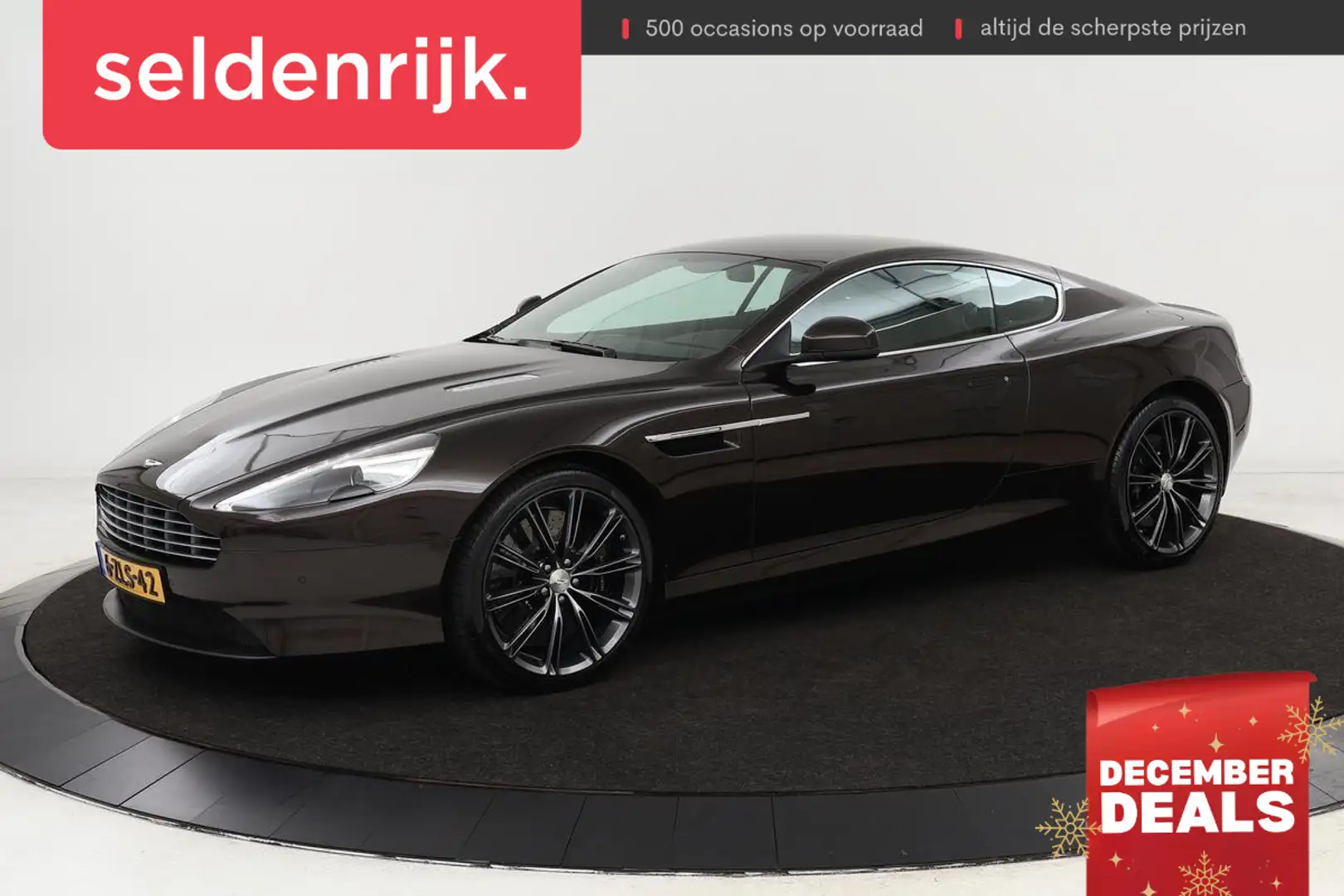 Aston Martin Virage 6.0 V12 2+2 | 497pk | Keramisch | Leder | Stoelver Hnědá - 1