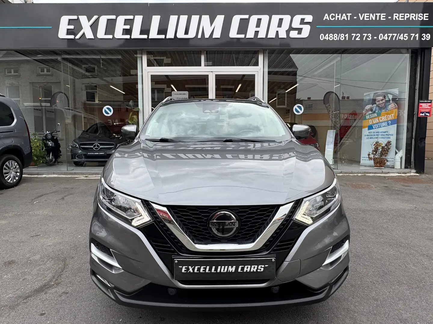 Nissan Qashqai 1.5 dCi Business Edition+ Toit Pano Camera360 Gris - 2