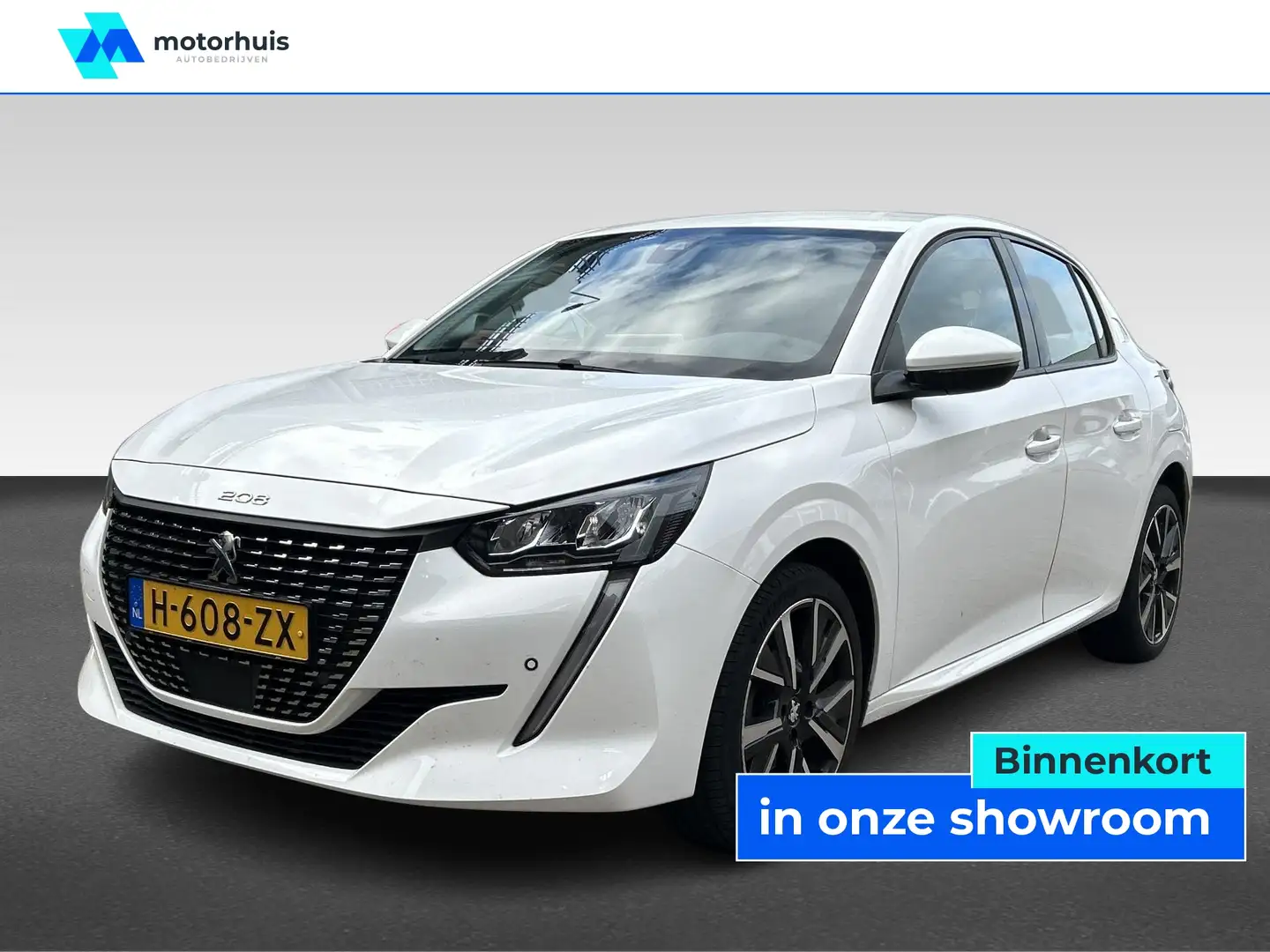 Peugeot 208 1.2 PureTech 100pk Allure 360 CAMERA Blanc - 1
