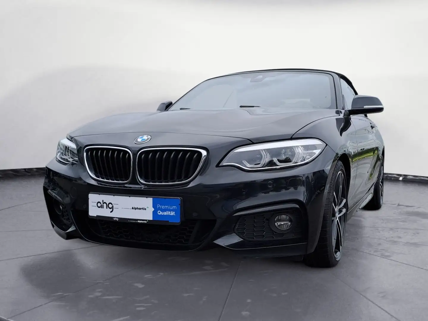 BMW 230 i Cabrio M Sport Navi Klima PDC Leder Harman Schwarz - 2