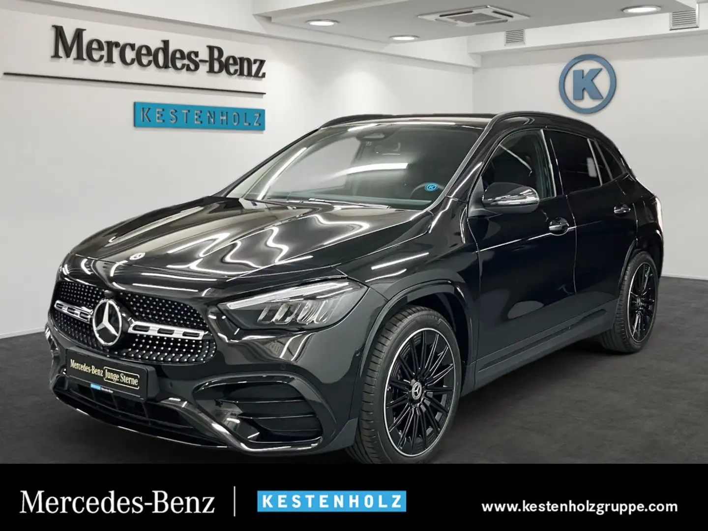 Mercedes-Benz GLA 250 4M AMG LED Night Keyl-GO Kamera Laderaump Schwarz - 1