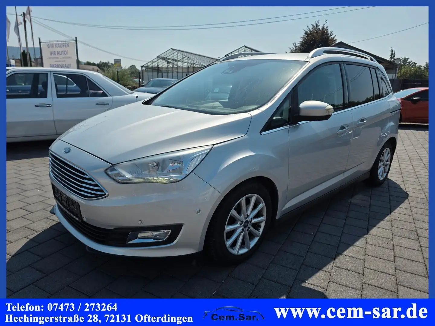 Ford Grand C-Max Grand C-MAX Titanium *8xFach ALU-F.* Silber - 1