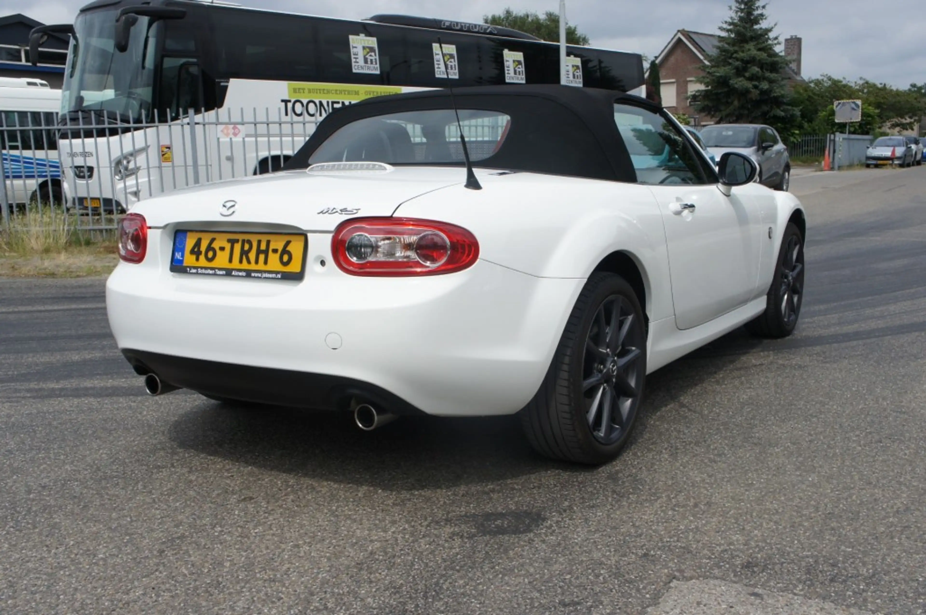 Mazda MX-5 1.8 KYUDO LEDER/PARELMOERWIT/NAVI/CLIMA/CRUISE NL- — photo 4