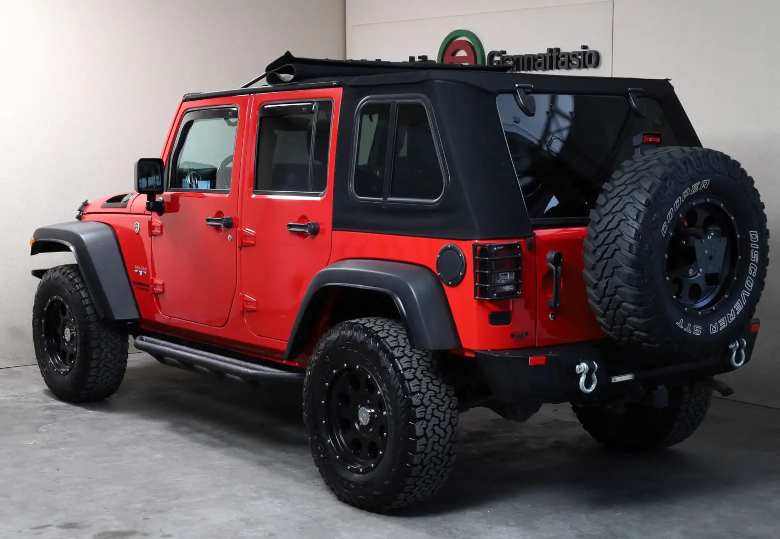 Jeep Wrangler Sahara 3.6 Deutscher PKW*Mega Umbau Rot - 2