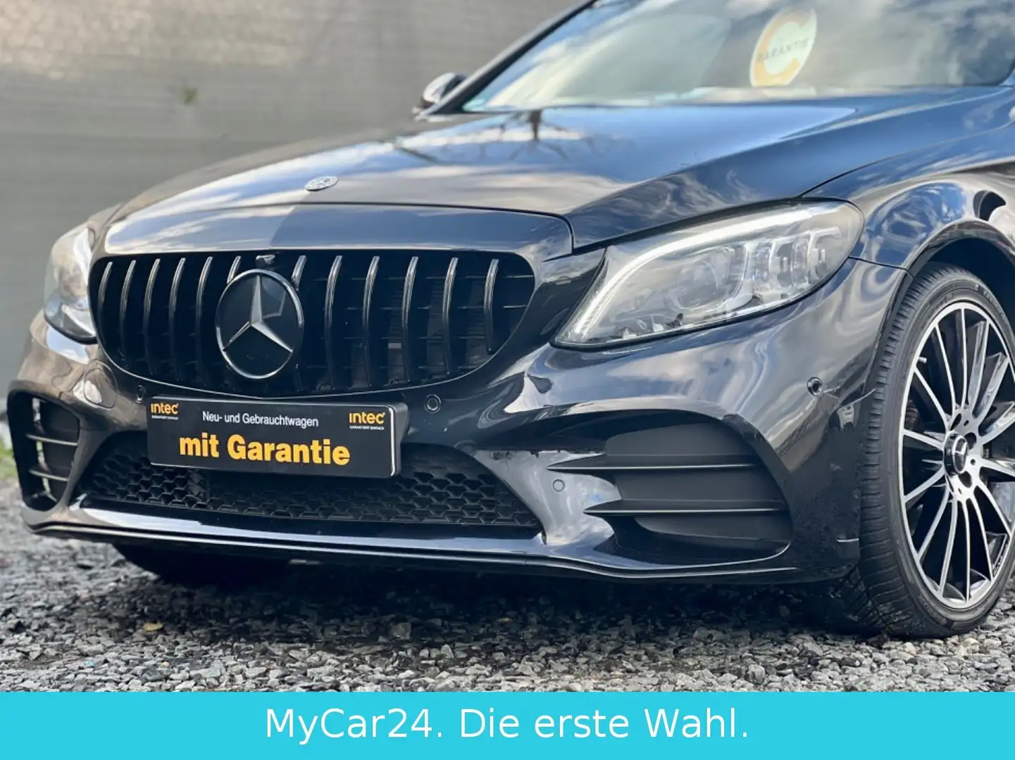 Mercedes-Benz C 400 C400 Coupé|AMG|Burmester|Cam|HU/Service|Garantie Zwart - 2