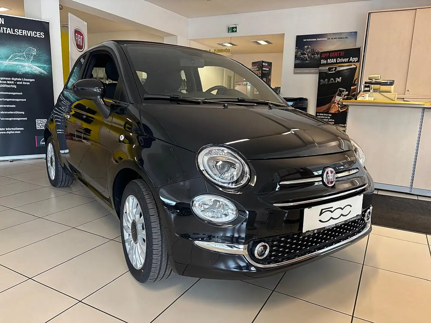 Fiat 500C FireFly Hybrid 70 Dolcevita Negro - 1