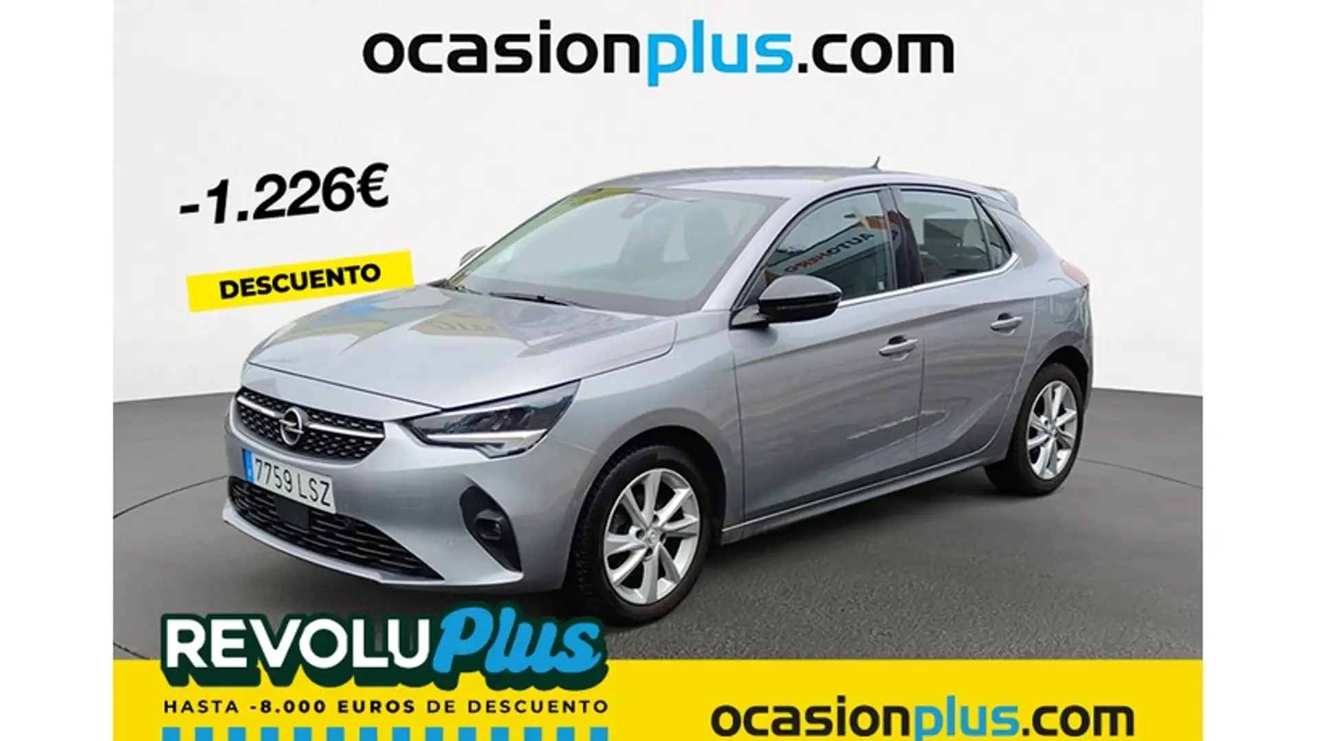 Opel Corsa 1.2T XHT S/S Elegance AT8 100 Grijs - 1
