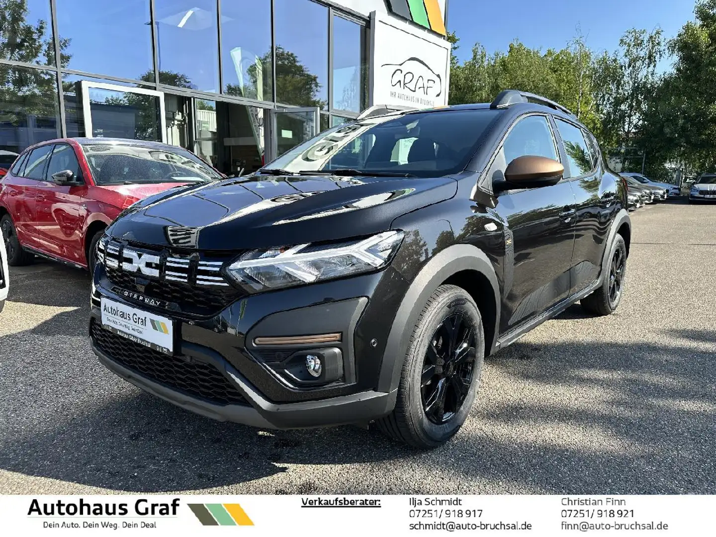 Dacia Sandero Sandero Stepway Extreme TCe 90 auto *Navi/City-P Noir - 1