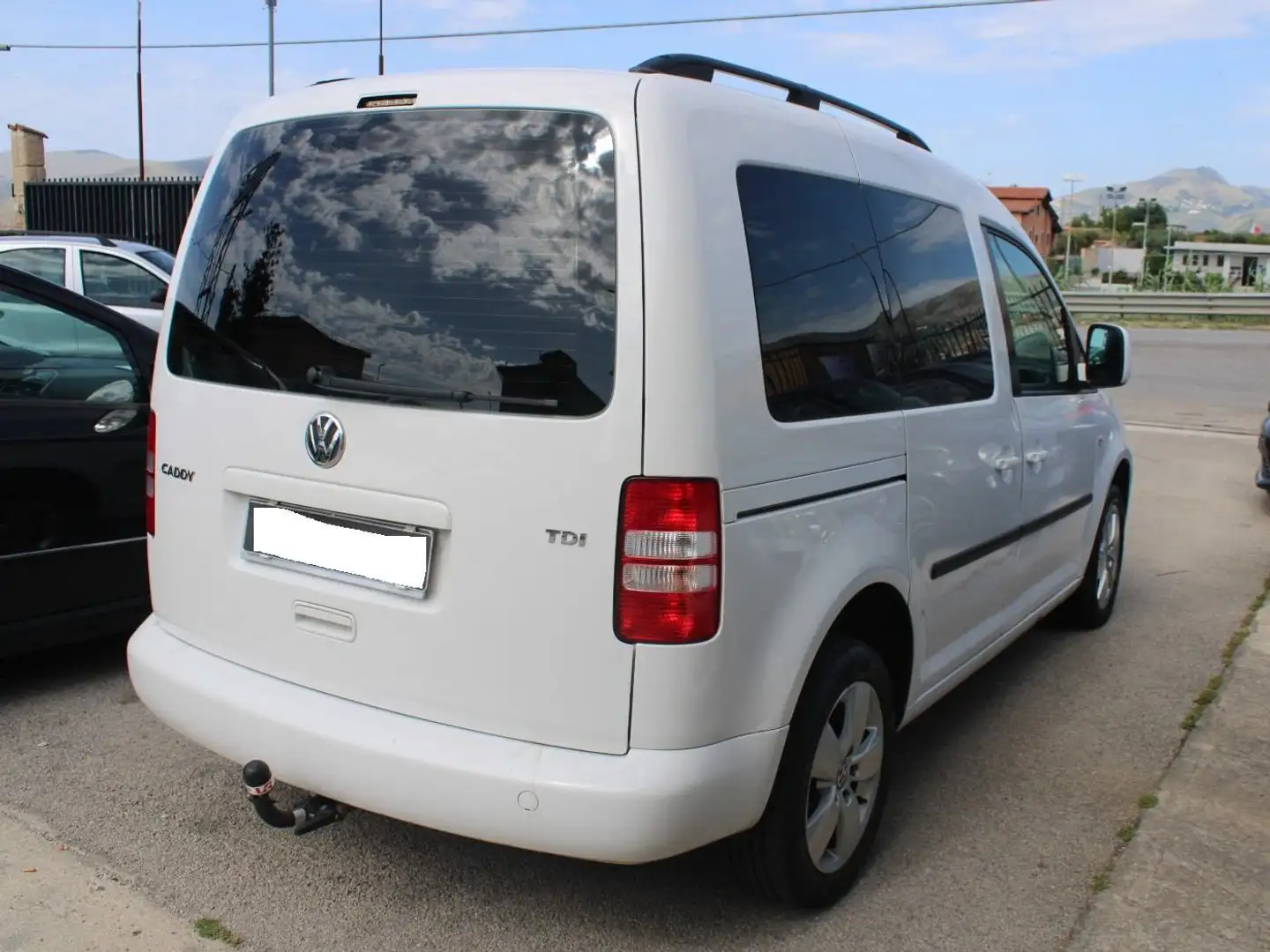 Volkswagen Caddy Bianco - 2