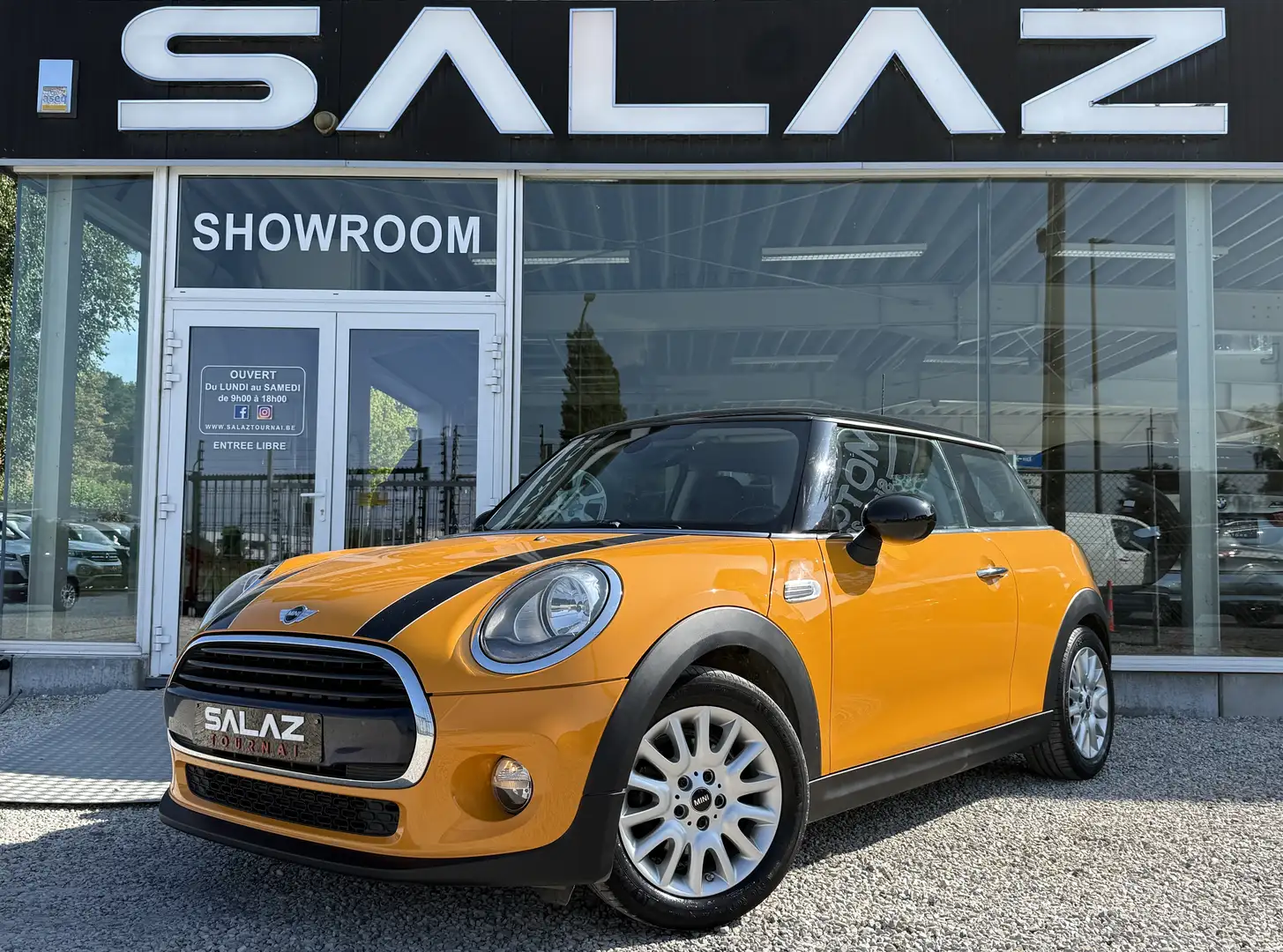 MINI Cooper 1.5_GARANTIE_BLUETOOTH_USB_CLIM_JANTES Portocaliu - 1