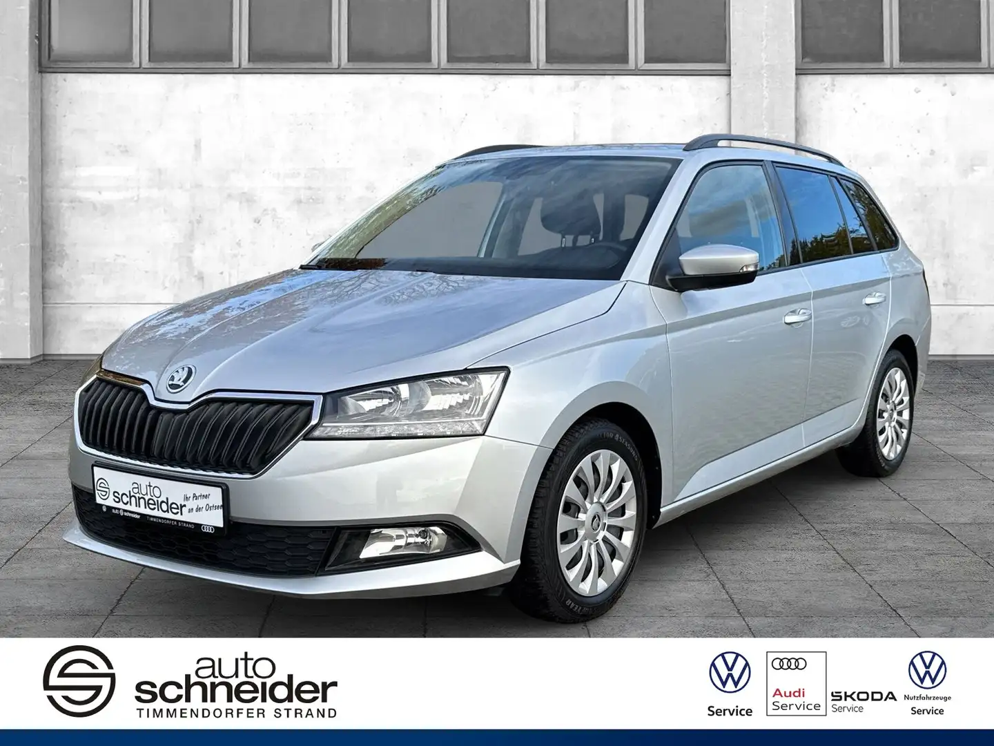 Skoda Fabia Fabia Combi 1.0 TSI Ambition Navi Sitzhzg App PDC Silber - 1