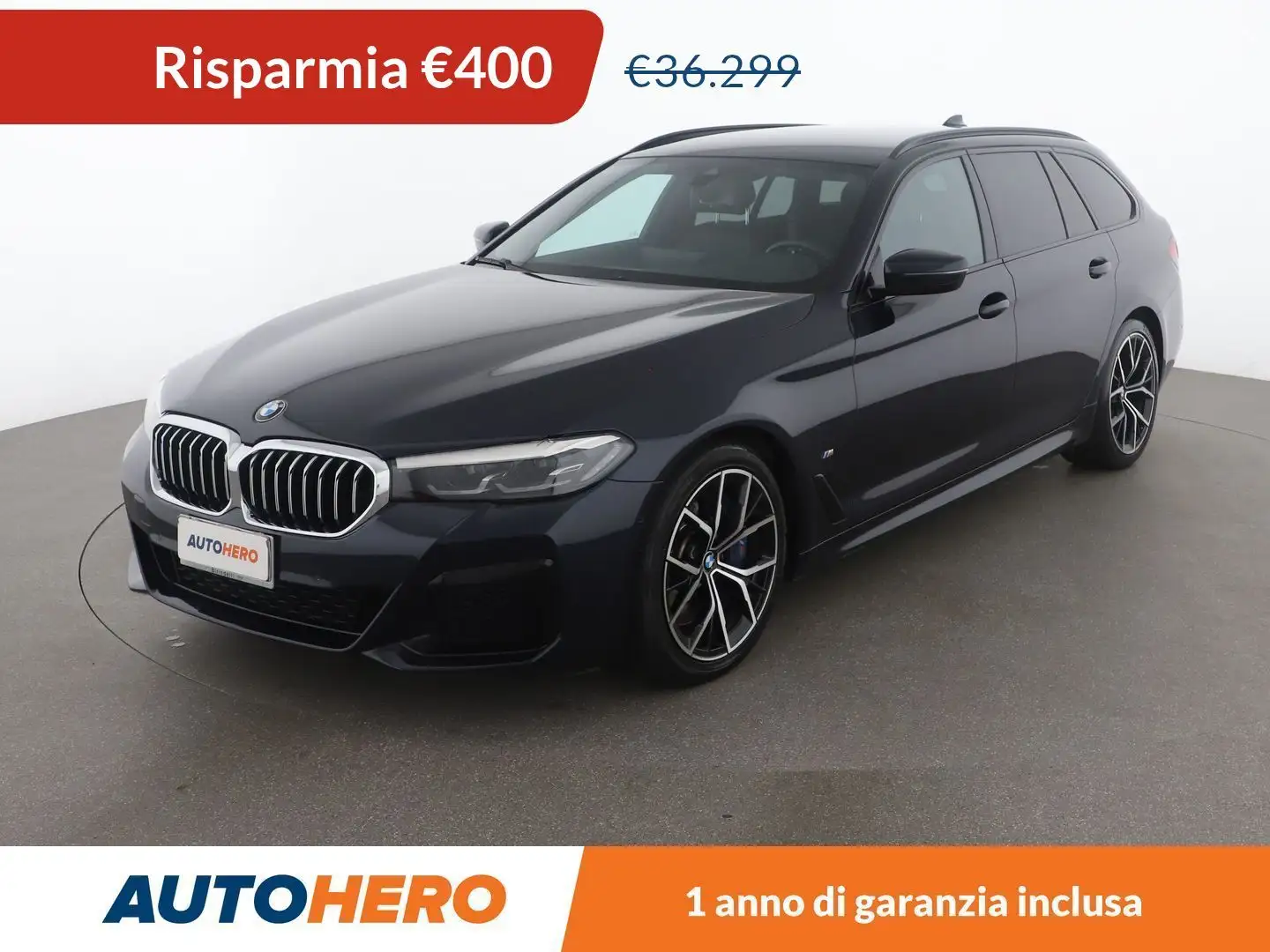 BMW 540 540d Msport  Touring xDrive MHEV Blu/Azzurro - 1