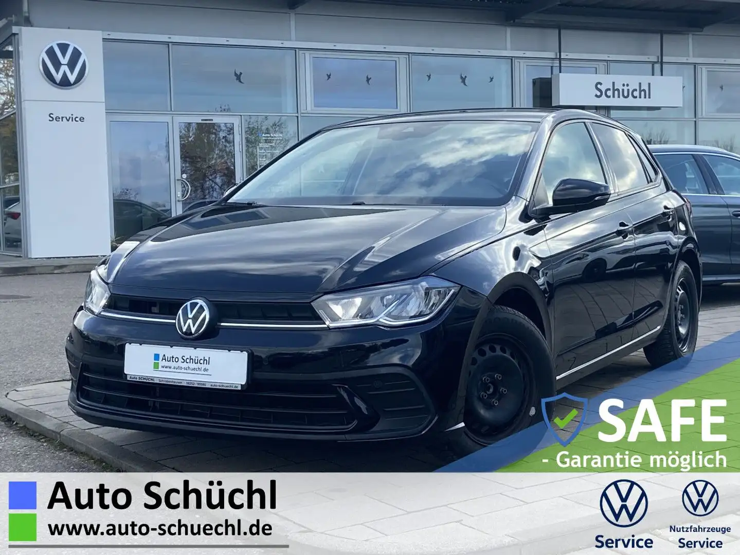 Volkswagen Polo 1.0 TSI DSG LIFE NAVI+LED+APP-CONNECT+ACTIV Schwarz - 1