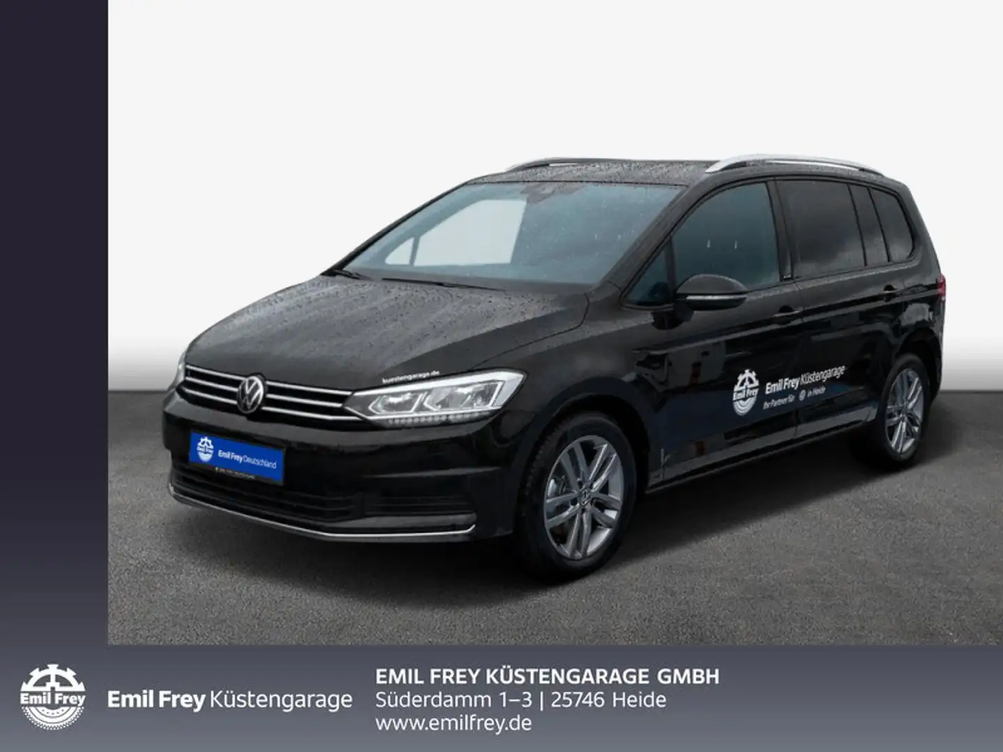 Volkswagen Touran ACTIVE 1,5TSI 150PS DSG, 7-Sitzer, NAVI, Negro - 1