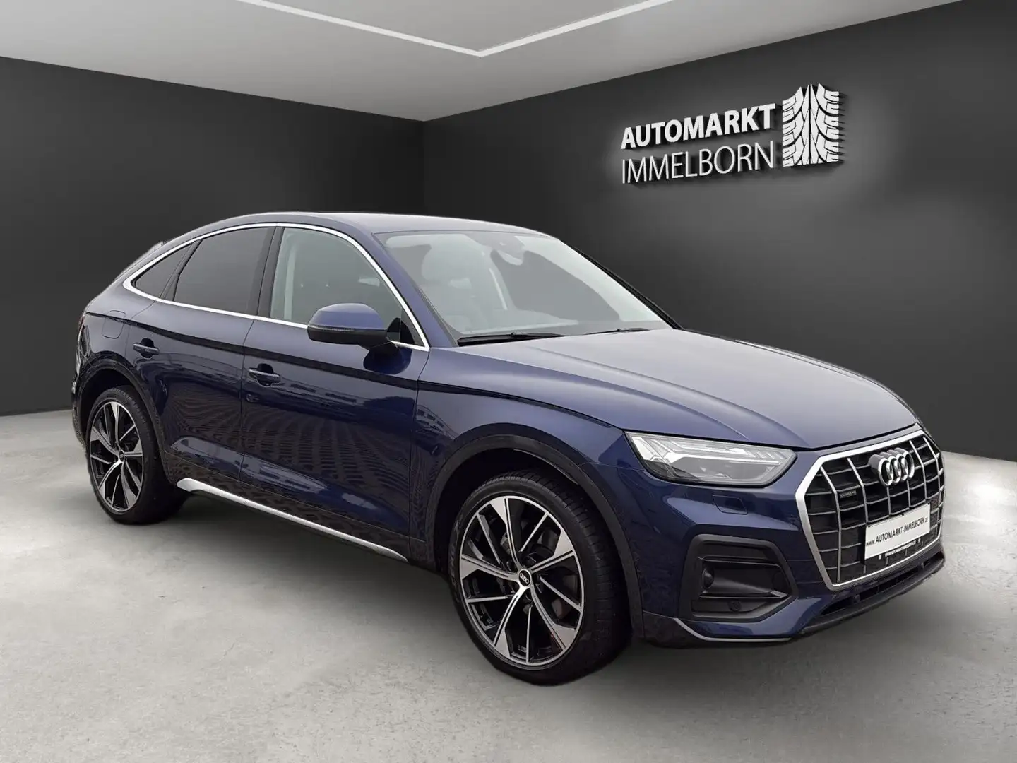 Audi Q5 Sportback advanced 21*STHZG*HUD*Matrix*Virtua Blau - 1