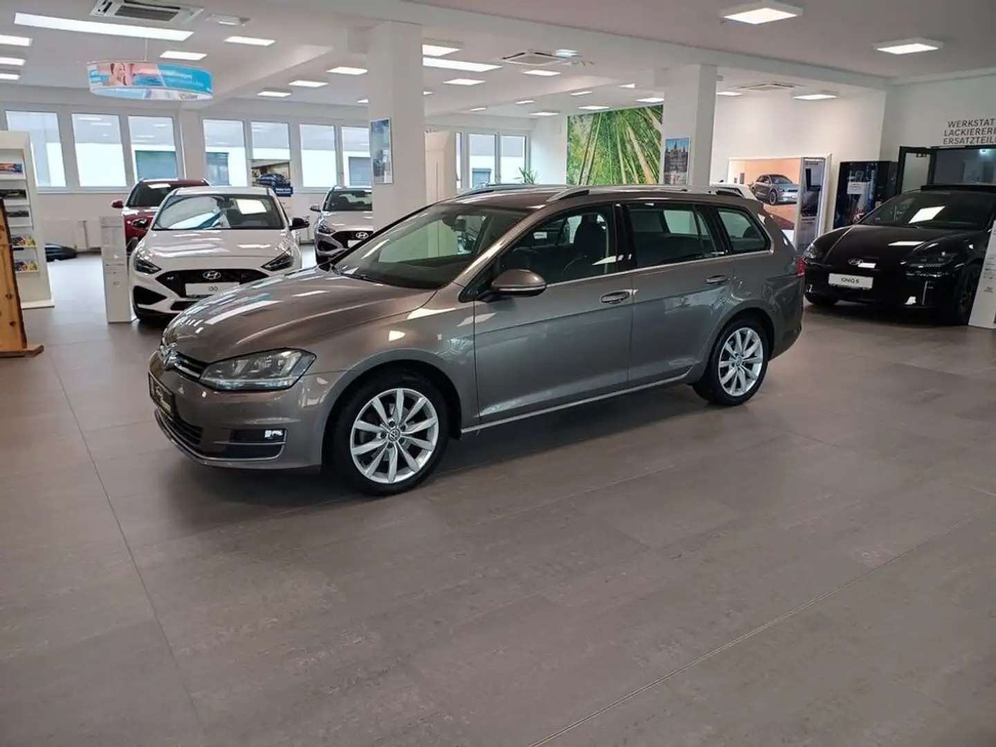 Volkswagen Golf Variant Golf 7 Variant 2.0 TDI DSG Highline *Voll* Gris - 2