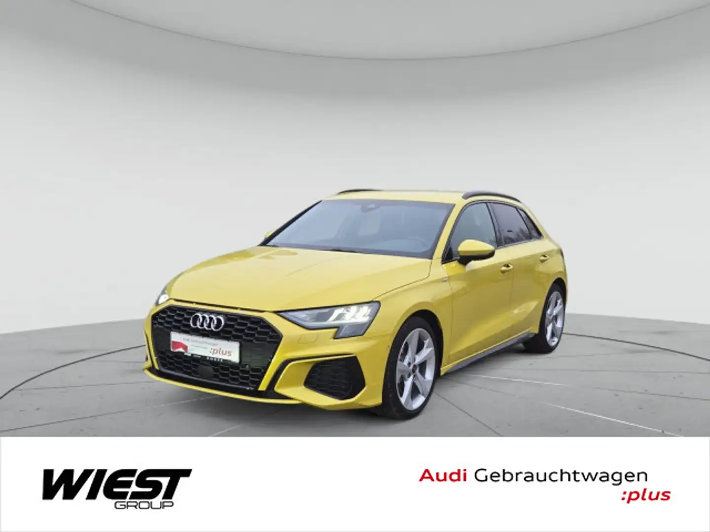 Audi A3 Sportback S line 30 TDI S tronic, LED/AHK/VIRTUAL/ Gelb - 1