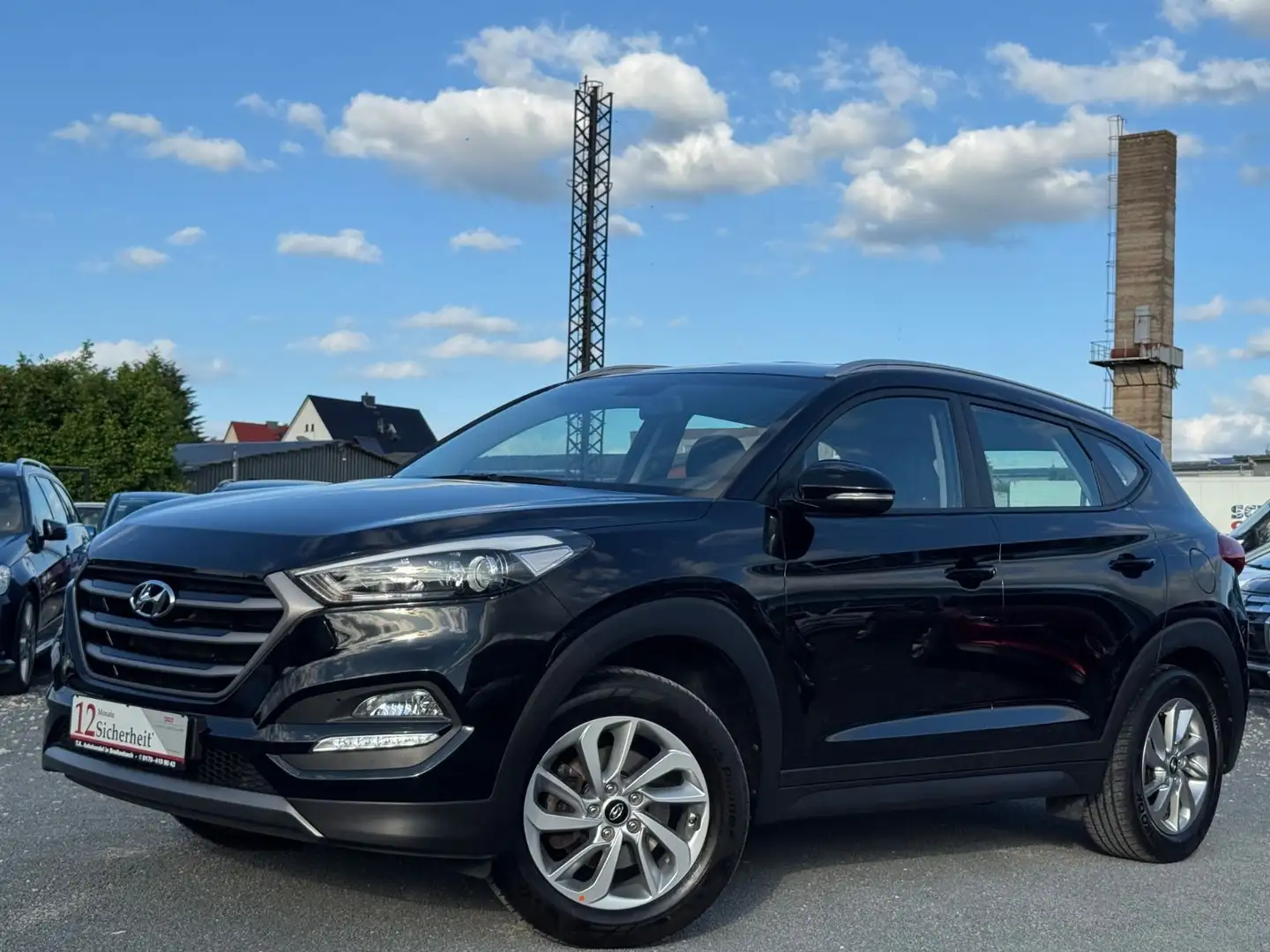 Hyundai TUCSON blue Trend 2WD/AHK/NAVI/EURO 6 Noir - 1