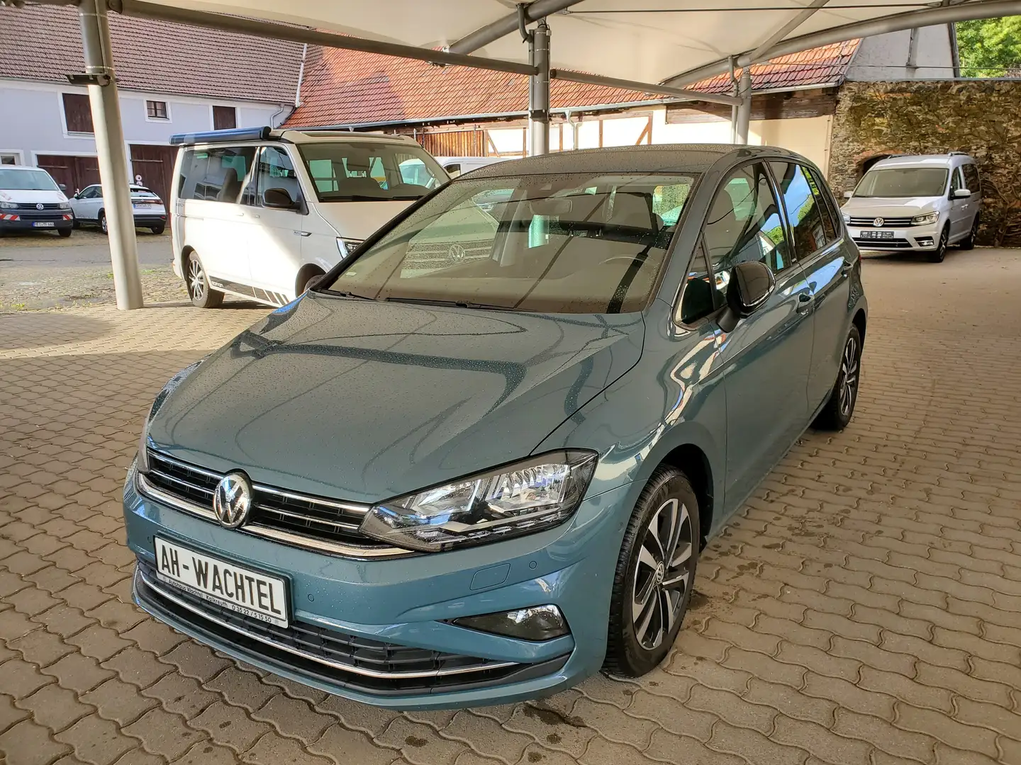 Volkswagen Golf Sportsvan IQ.DRIVE 1,6 TDI ACC Climatronic ParkAssist Bleu - 1