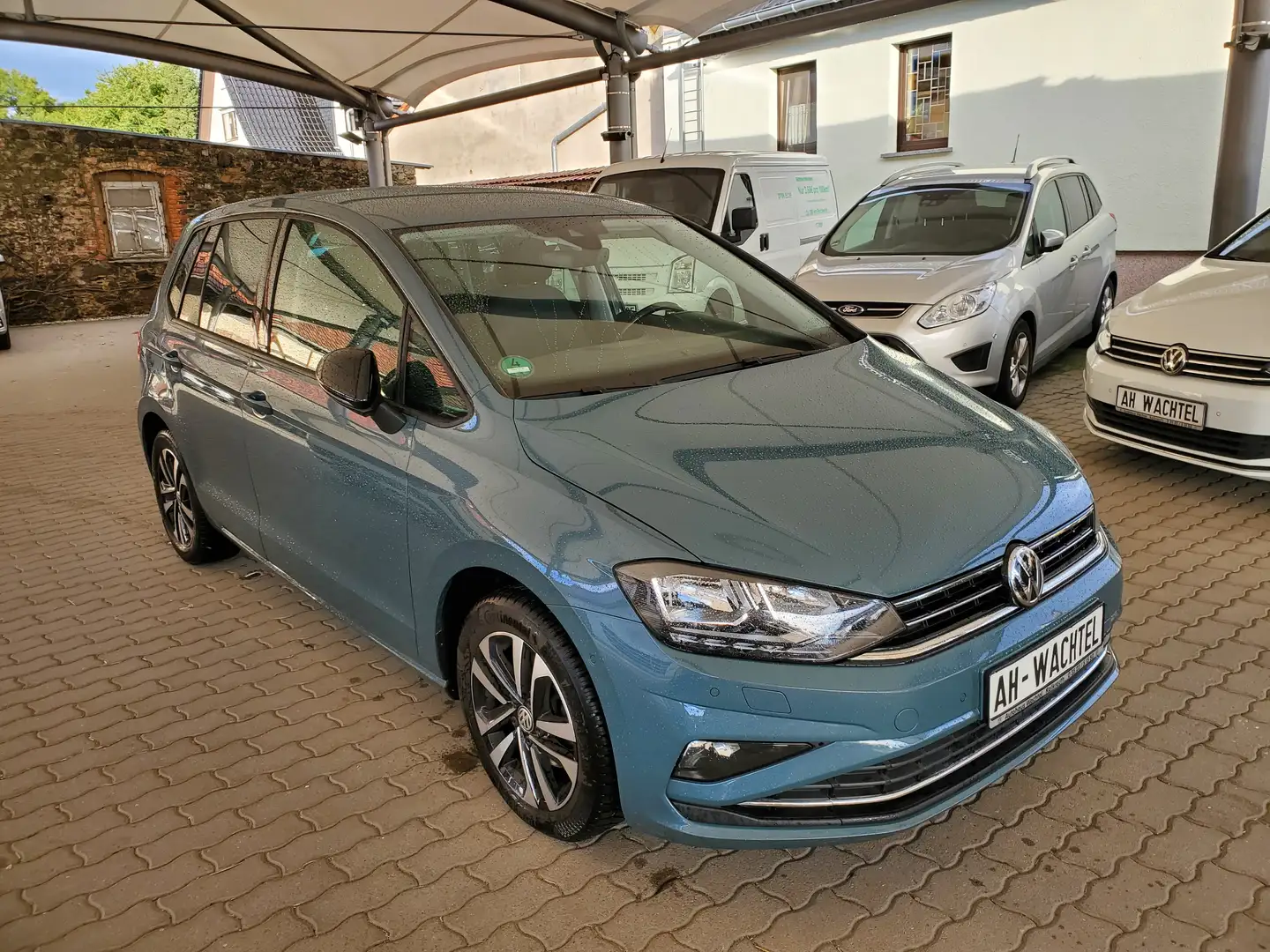 Volkswagen Golf Sportsvan IQ.DRIVE 1,6 TDI ACC Climatronic ParkAssist Bleu - 2