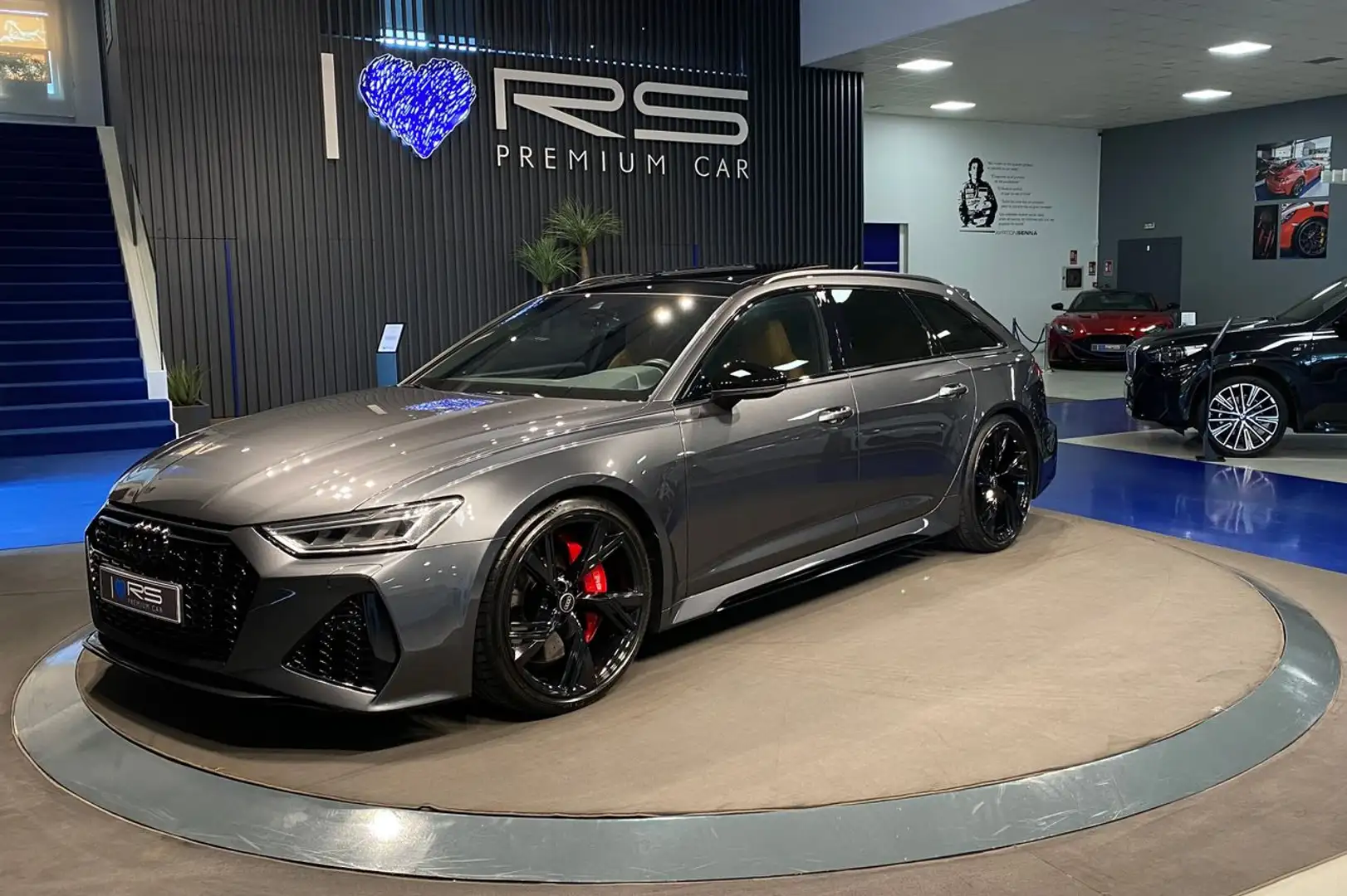 Audi A6 RS6 Avant Gris - 2