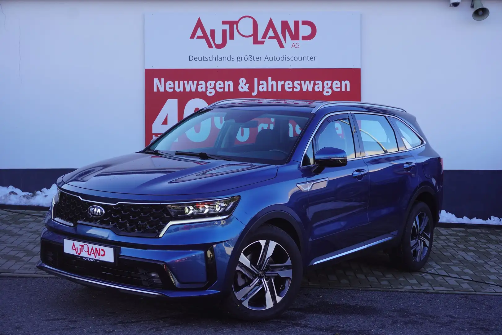 Kia Sorento 1.6 Vision Hybrid LED Navi Totwinkel AHK Blauw - 2