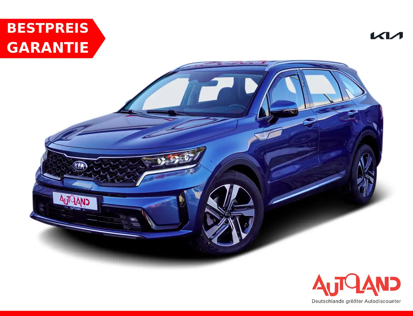 Kia Sorento 1.6 Vision Hybrid LED Navi Totwinkel AHK Blauw - 1