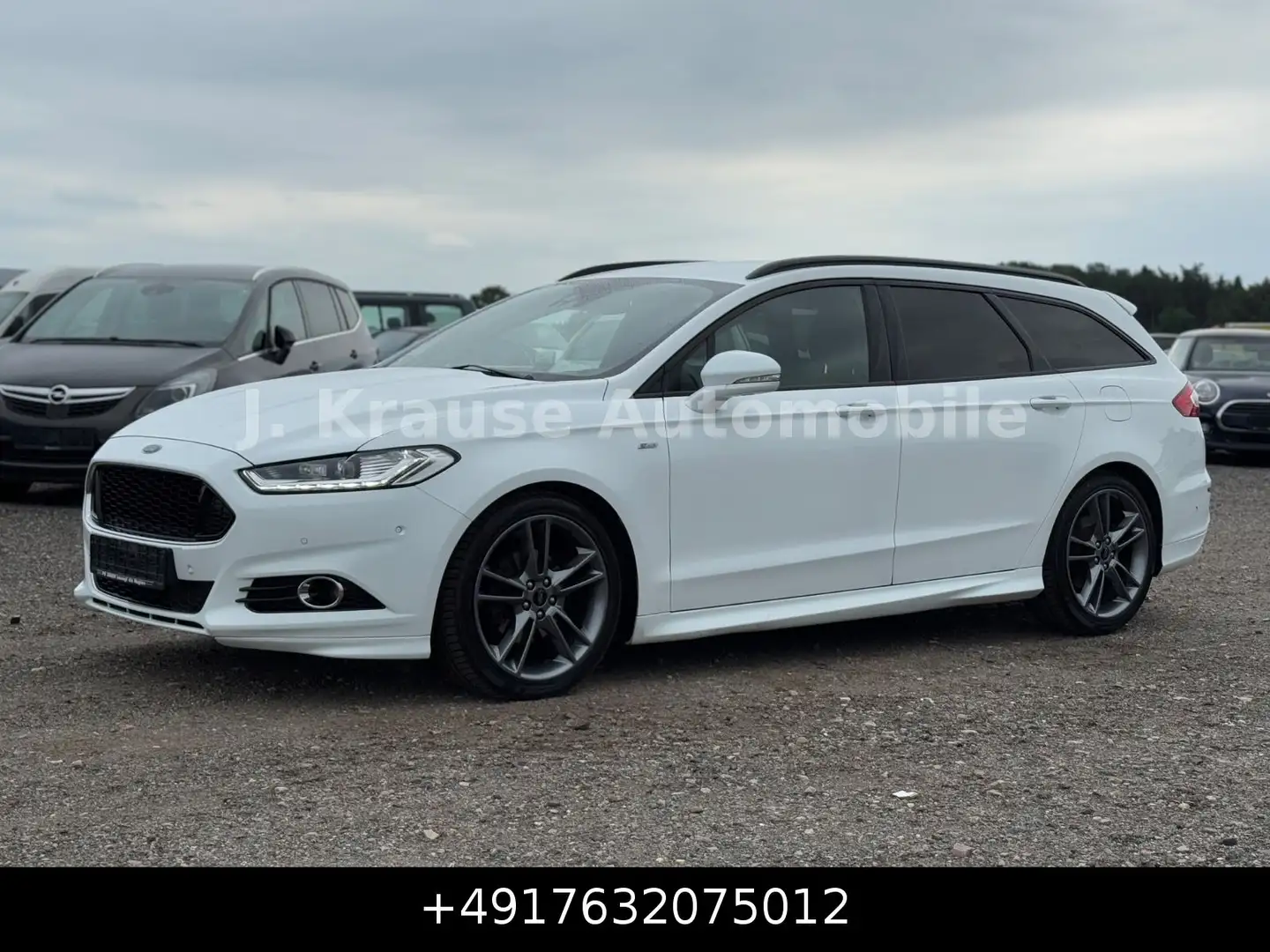 Ford Mondeo Turnier 2.0 TDCi ST-Line Aut. Stdhzg LED Weiß - 2