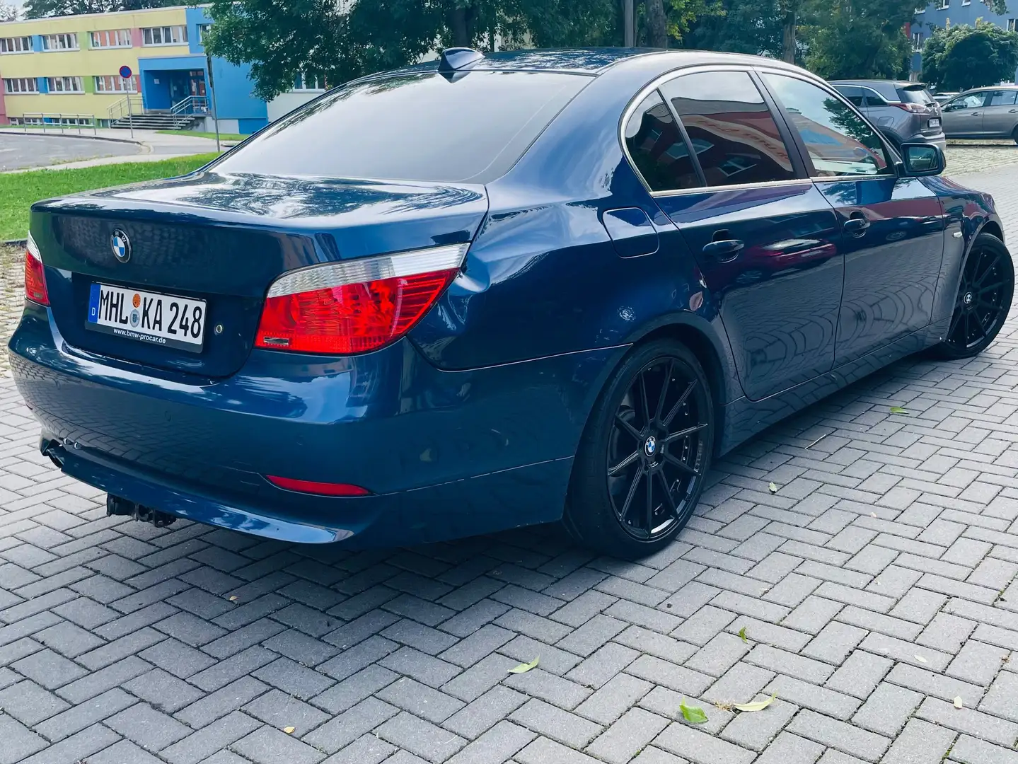BMW 523 523i+Aut. Синий - 2