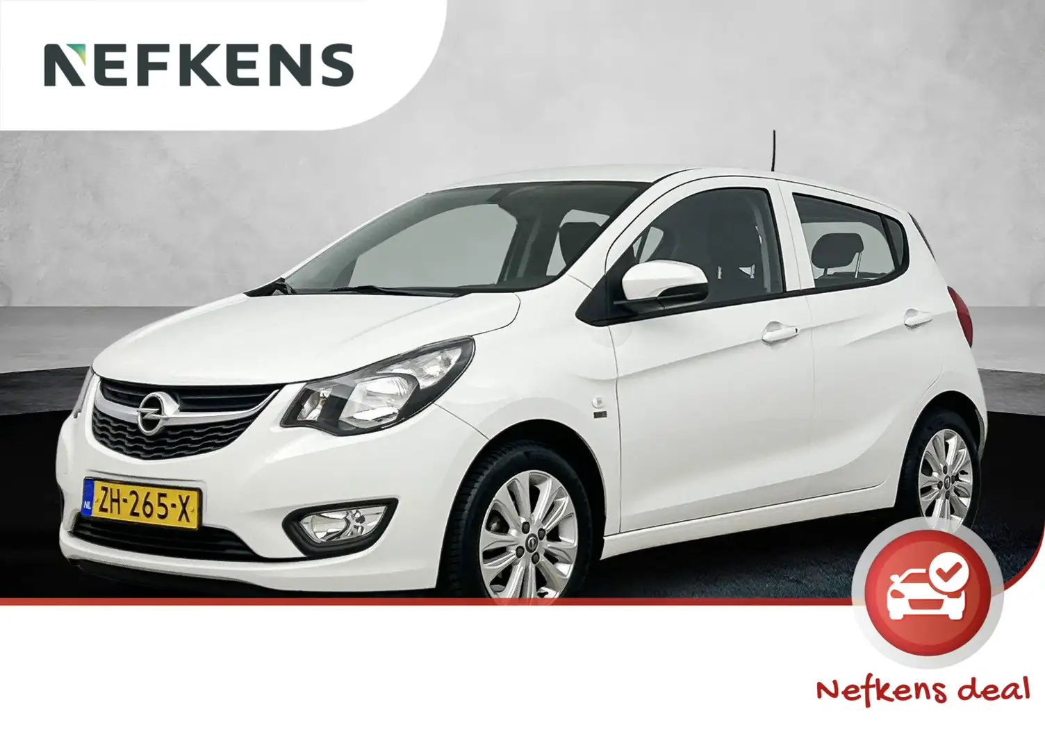 Opel Karl 1.0 120 Jaar Edition | 1ste eigenaar | Navigatie | Wit - 1