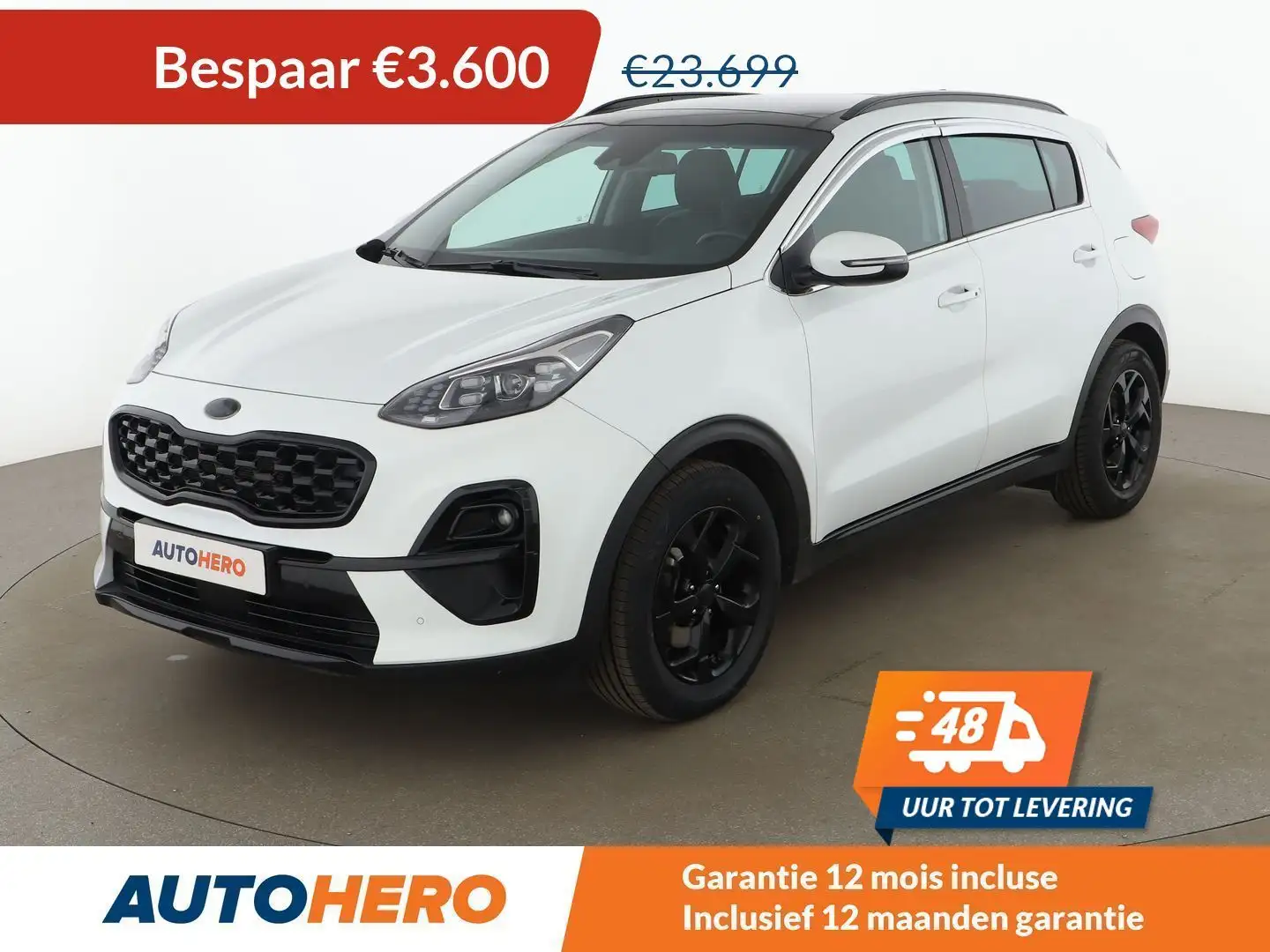 Kia Sportage 1.6 TGDI Black Edition 2WD Wit - 1