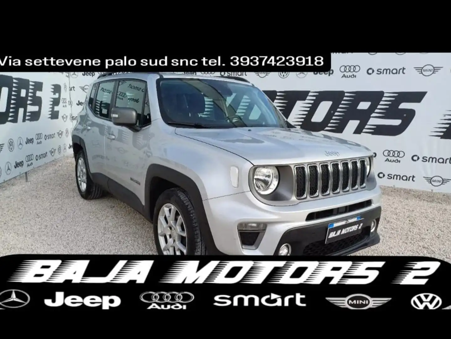 Jeep Renegade Renegade 1.6 mjt Limited 2wd 130cv Argento - 1