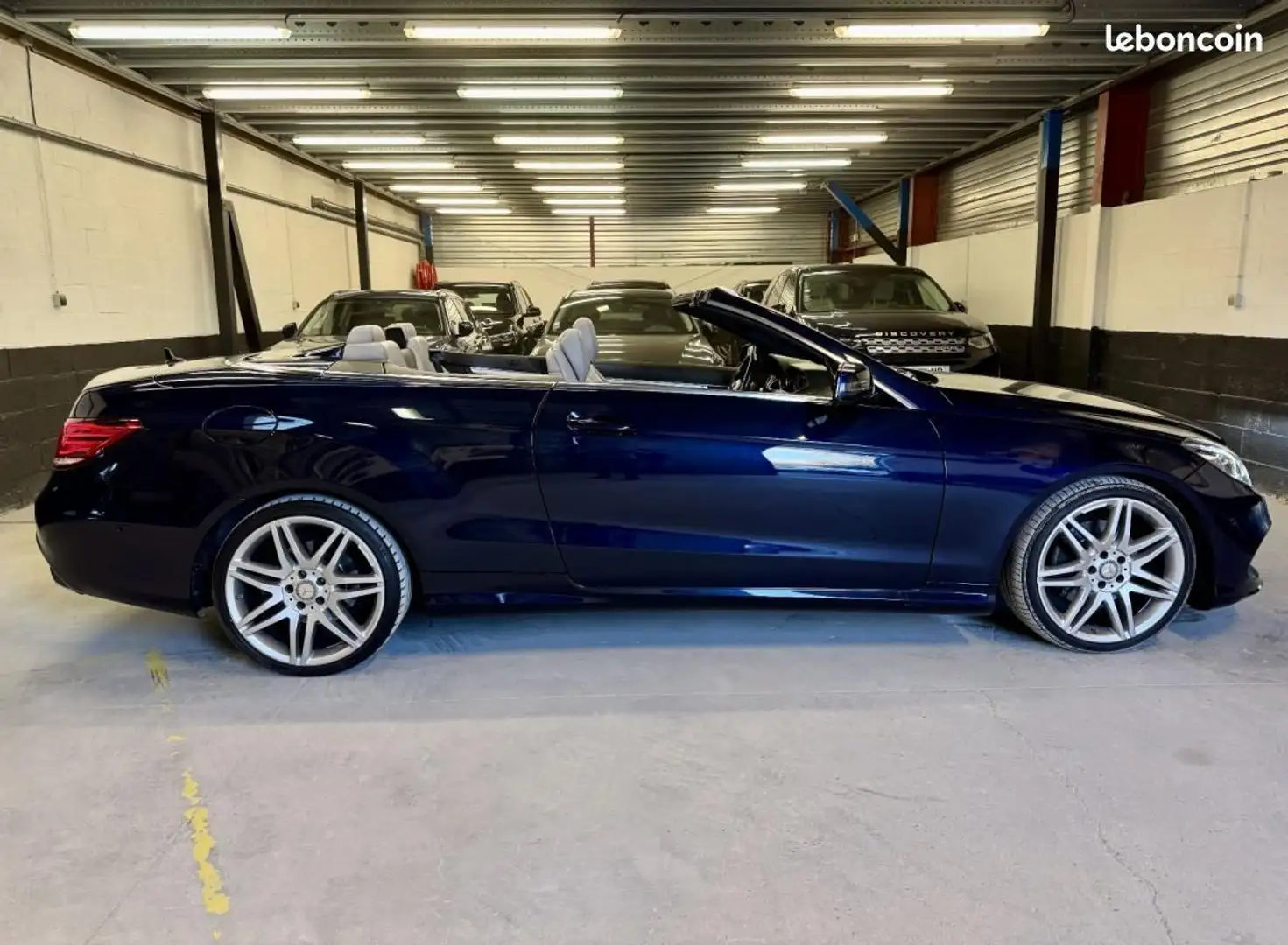 Mercedes-Benz E 350 Mercedes Cabriolet 3.0 Diesel 350 CDI BlueTEC Fascination Pack AMG Int & Ext BVA7 Azul - 2