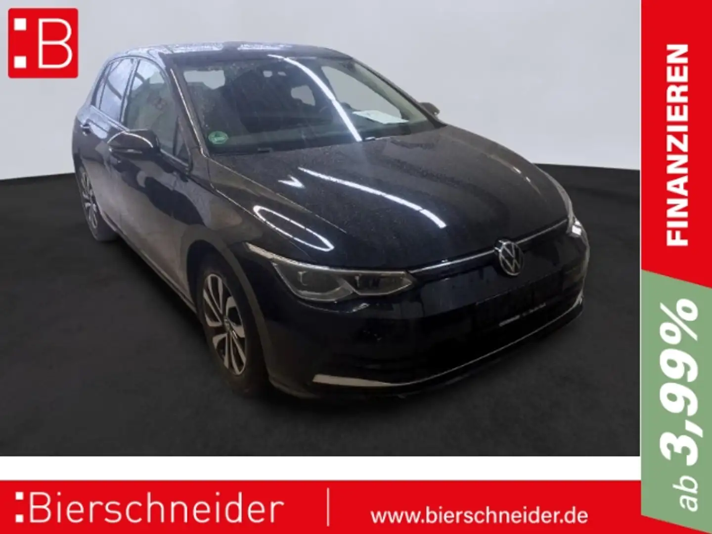 Volkswagen Golf 8 2.0 TDI DSG Active PANO AHK REAR VIEW ACC Schwarz - 1