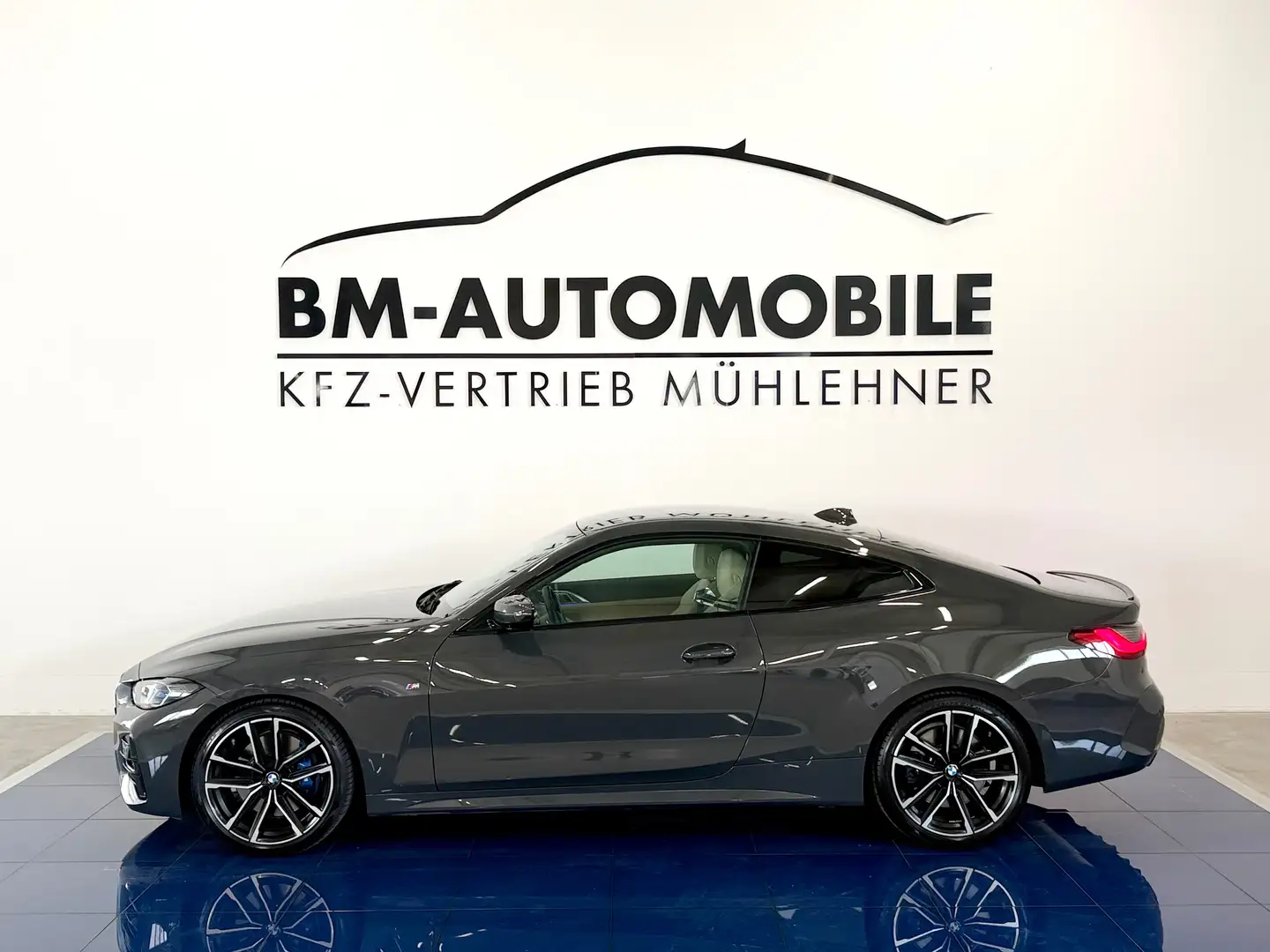 BMW 430 i Aut.,M-Sportpaket-Pro,Nur 22.000km,Laser,HeadUp,19"Alu, Grau - 1