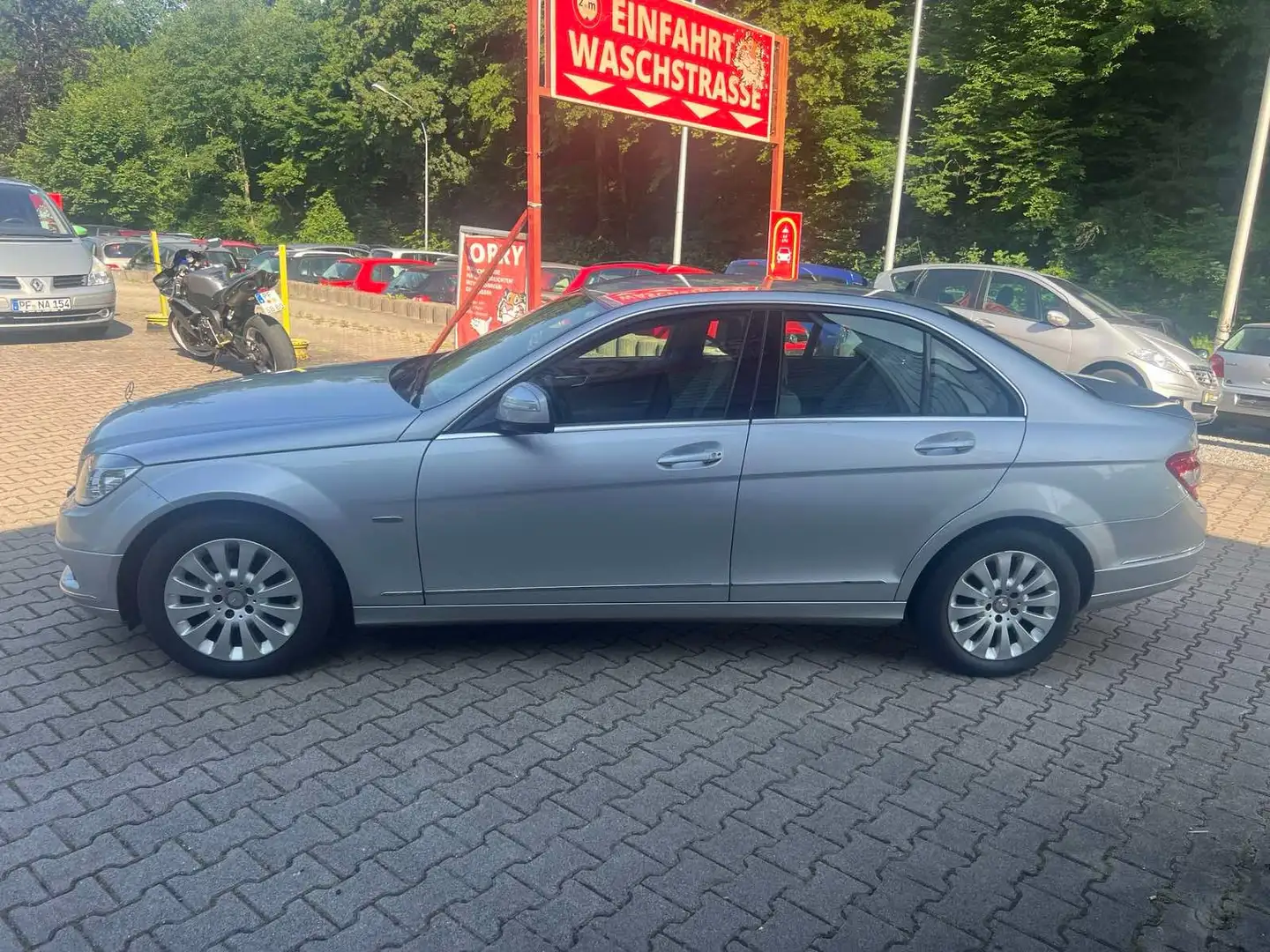 Mercedes-Benz C 180 C180 Automatik Klima 2 Hand Preis inkl Neu Tüv Gris - 2