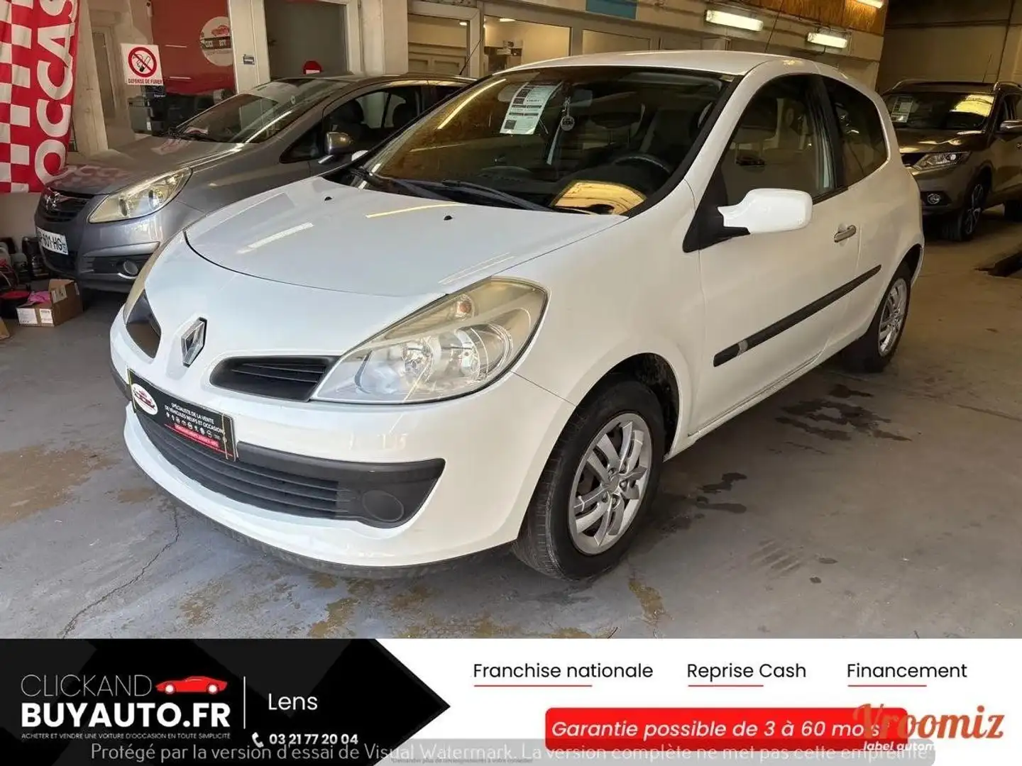 Renault Clio 1.5DCI 85CV FINITION DYNAMIQUE // BVA 6 / CLIM / REGULATEUR DE VITESSE / Weiß - 1
