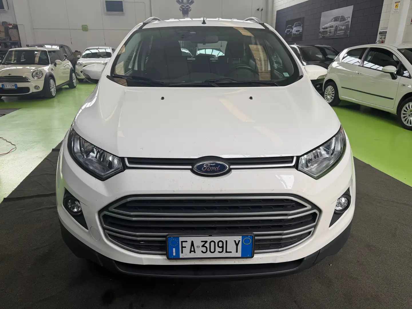 Ford EcoSport 1.5 tdci Titanium 95cv NEOPATENTANTI Bianco - 2