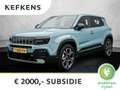 Jeep Avenger EV Altitude 54 kWh 156 pk | Navigatie via Apple Ca Blu/Azzurro - thumbnail 1