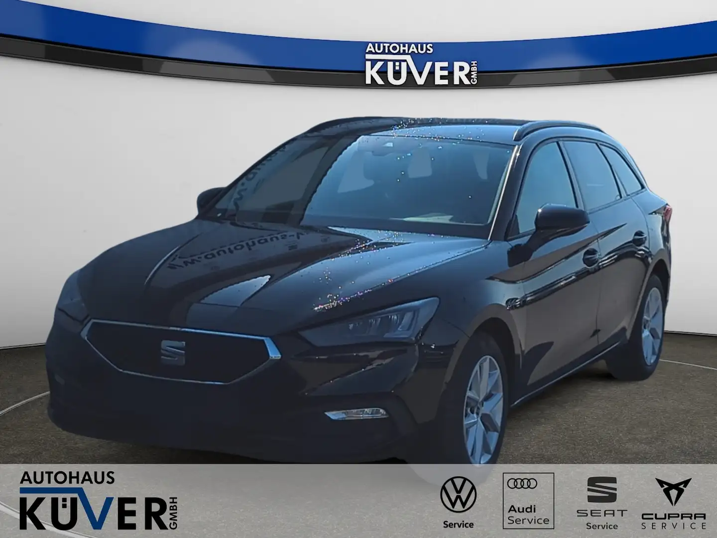 SEAT Leon ST Style 1,5 eTSI DSG Navi+GRA+LED+Einparkh Schwarz - 1