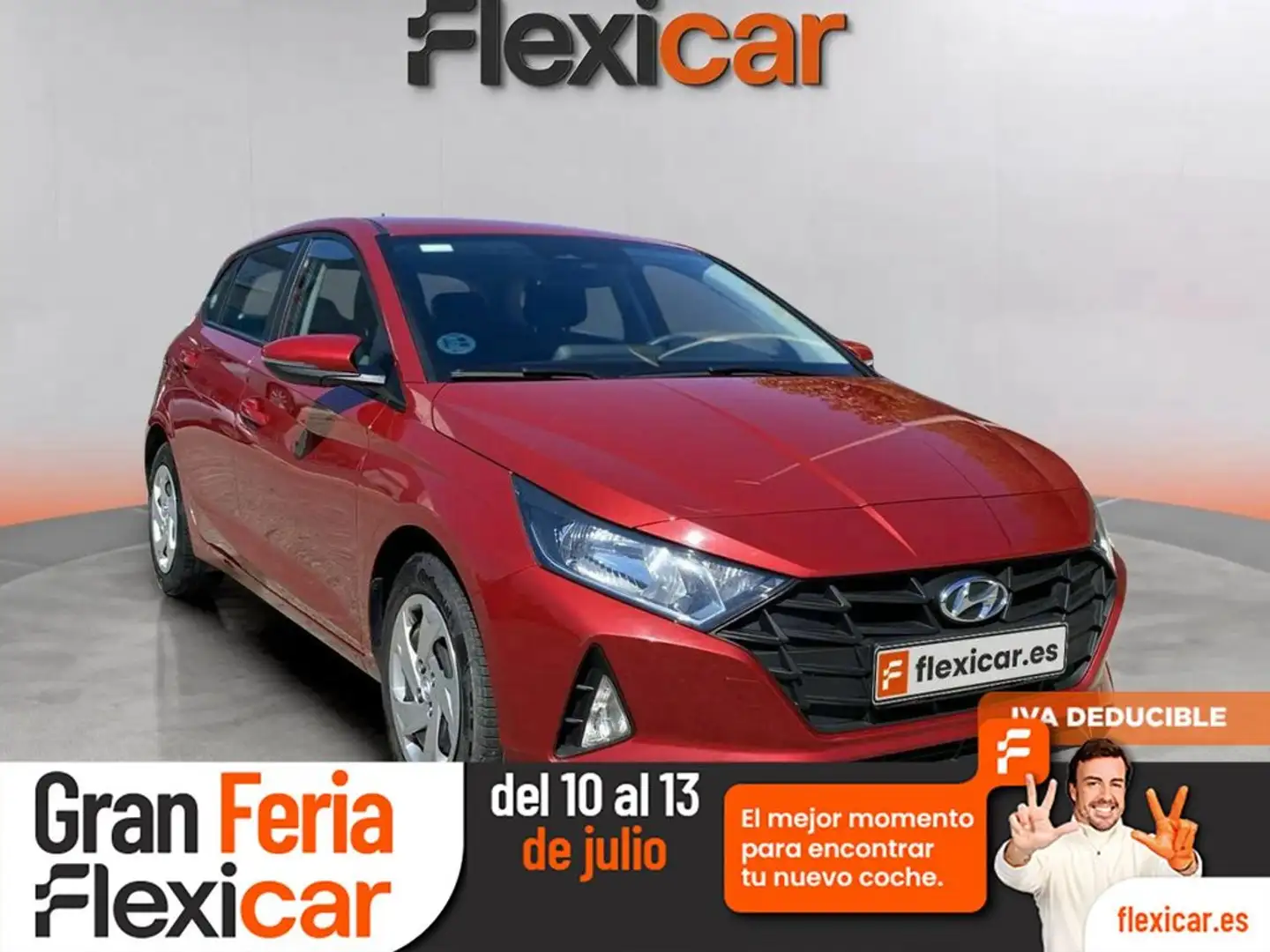 Hyundai i20 1.2i SLE Rojo - 1