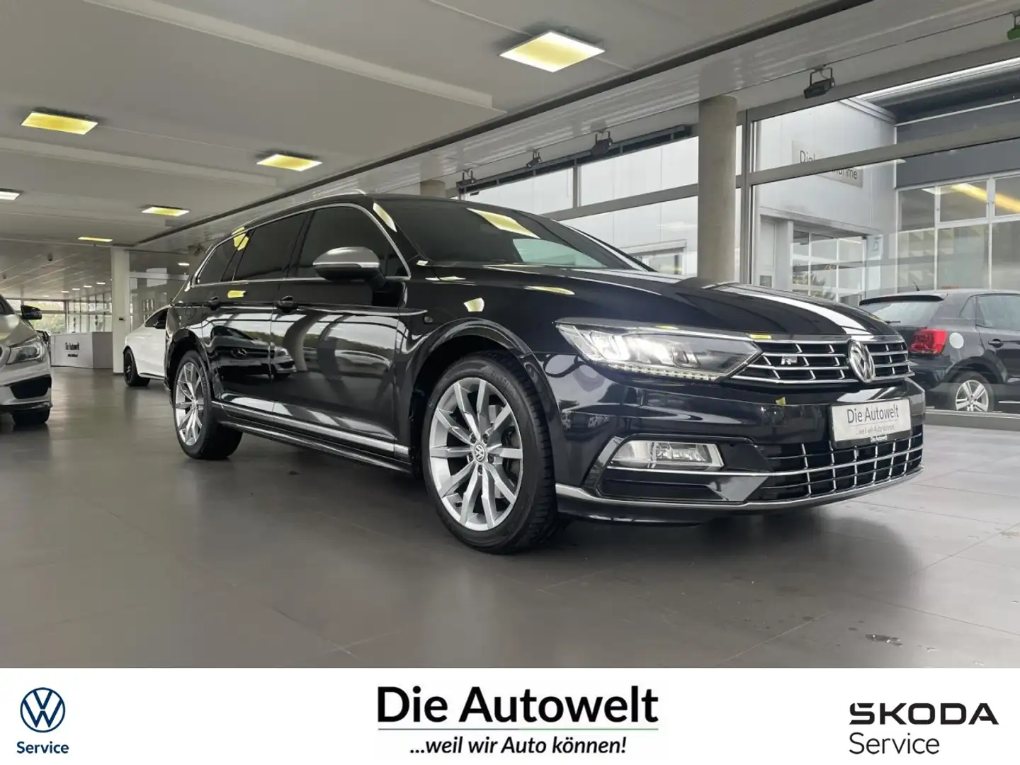 Volkswagen Passat Variant High 2.0 TDI DSG 2x R-LINE LEDER Klima Navi Leder Schwarz - 1