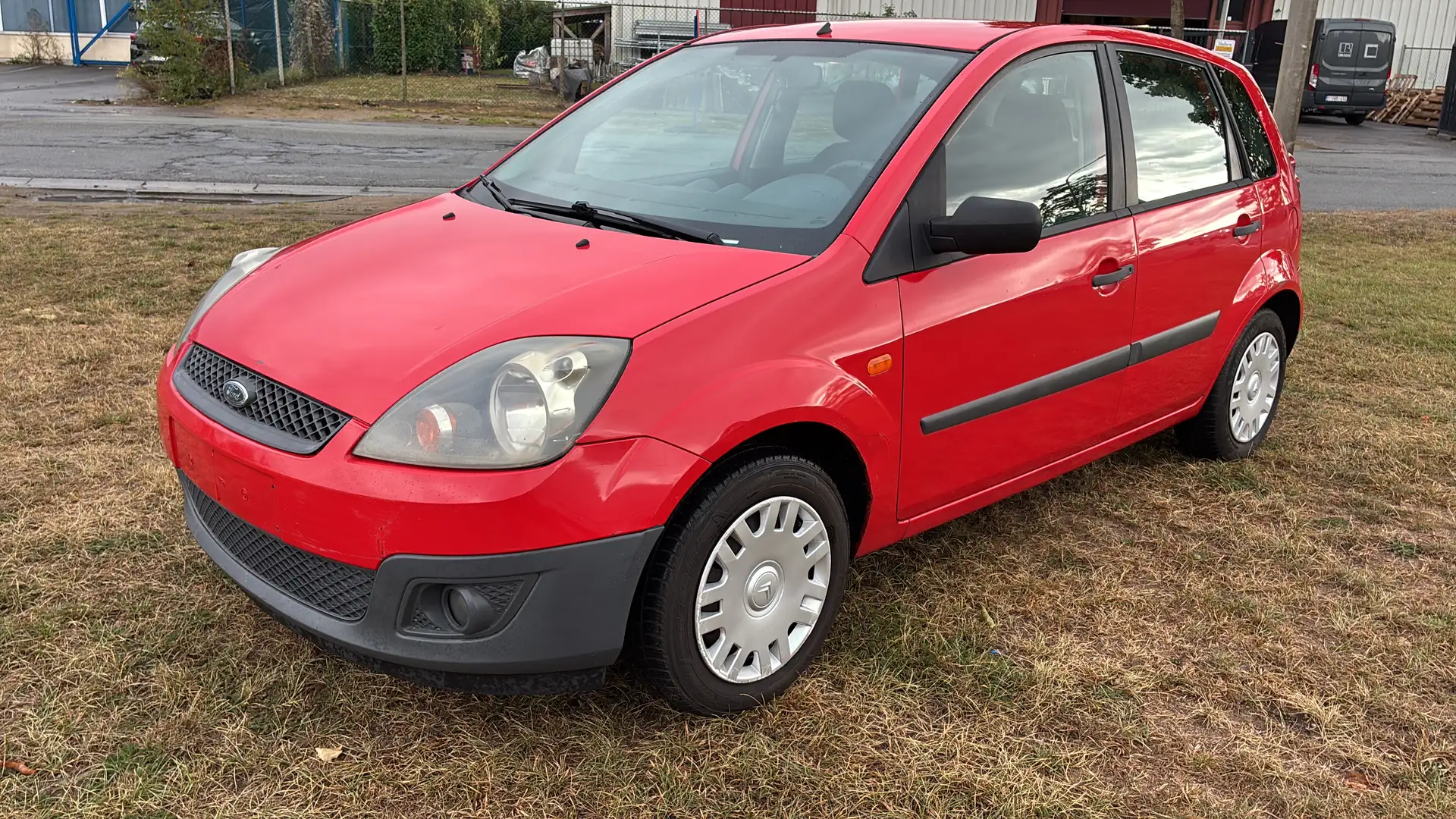 Ford Fiesta ✅ Fiesta 1.4 TDCI * Garantie * Rood - 1
