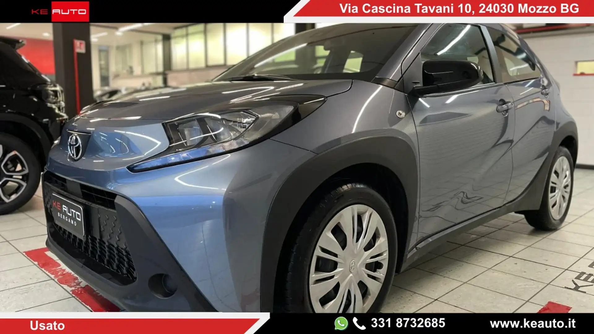 Toyota Aygo Aygo X X 1.0 Active 72cv Bleu - 1